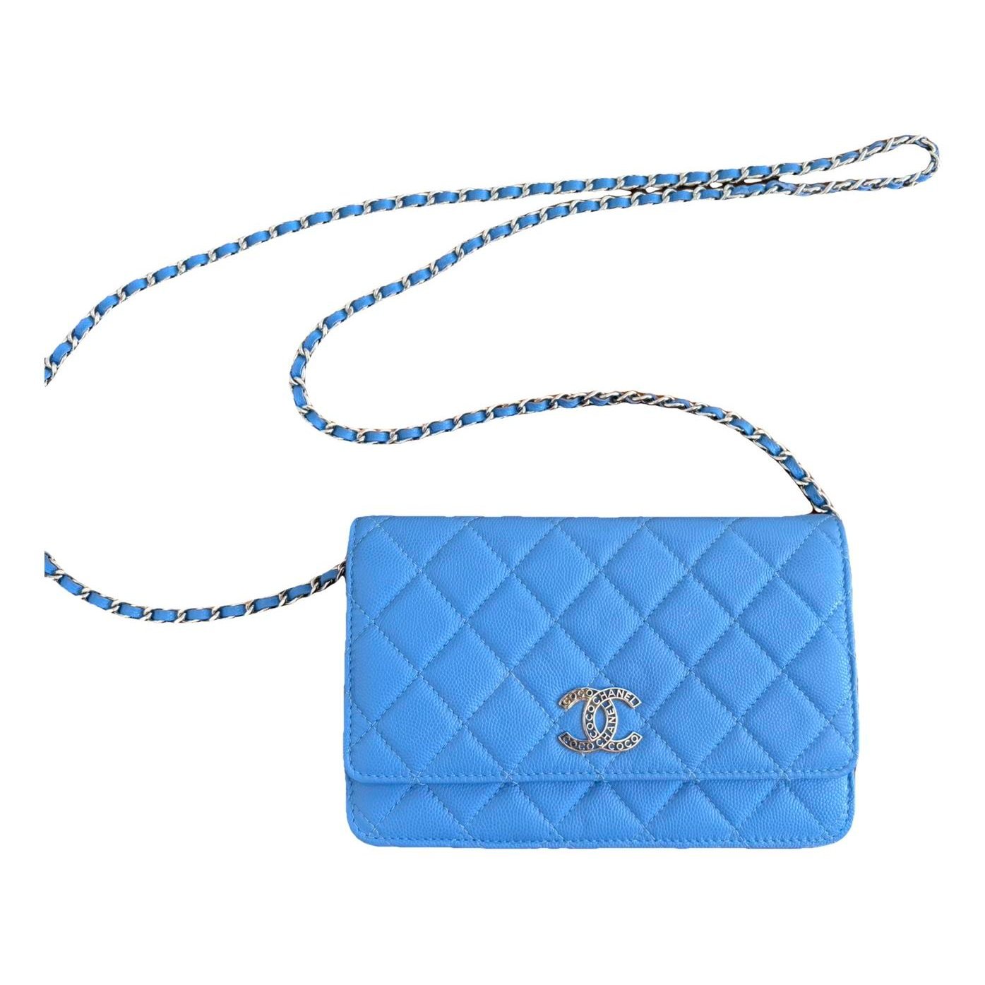 Wallet On Chain Timeless/Classique leather crossbody bag