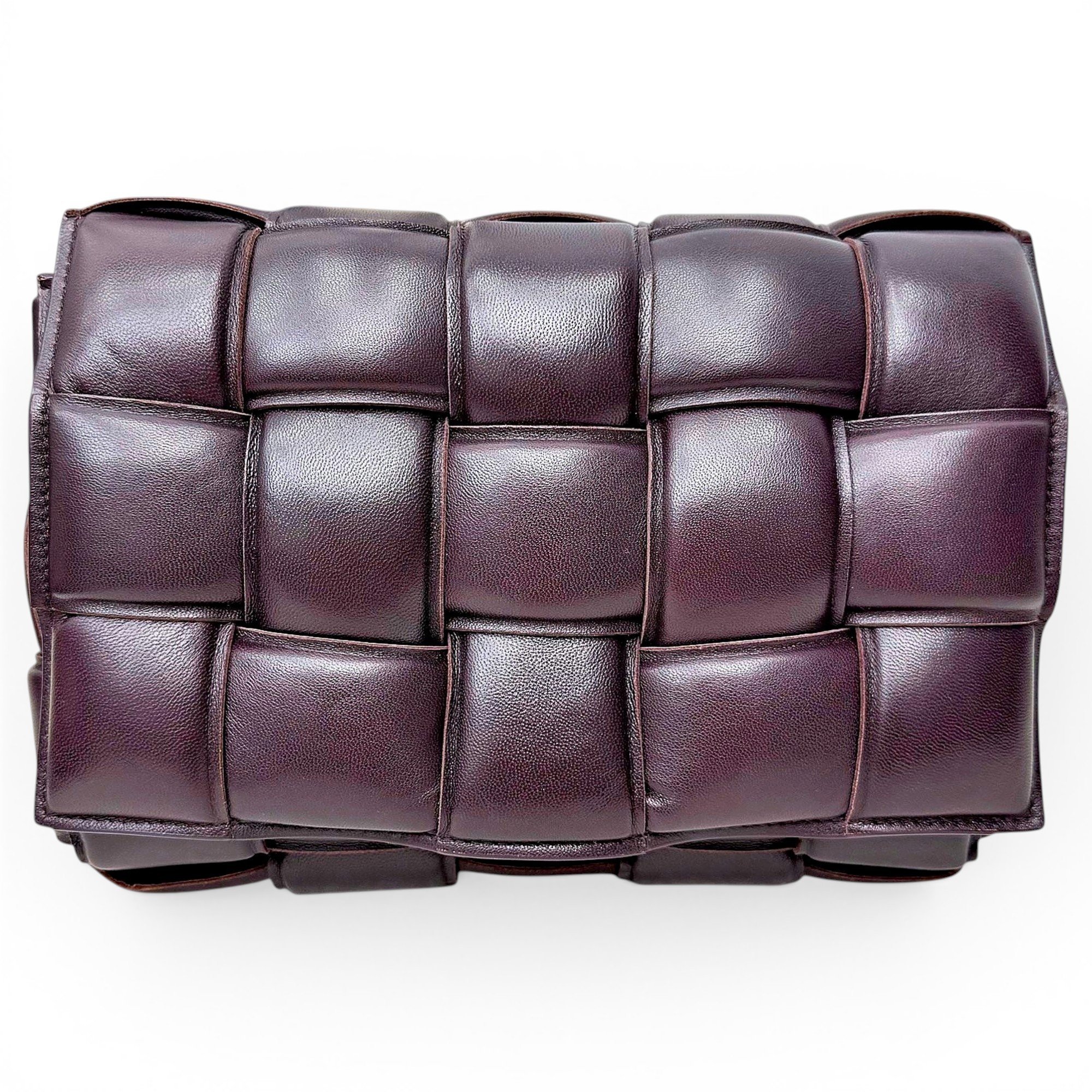 Cassette Padded leather handbag