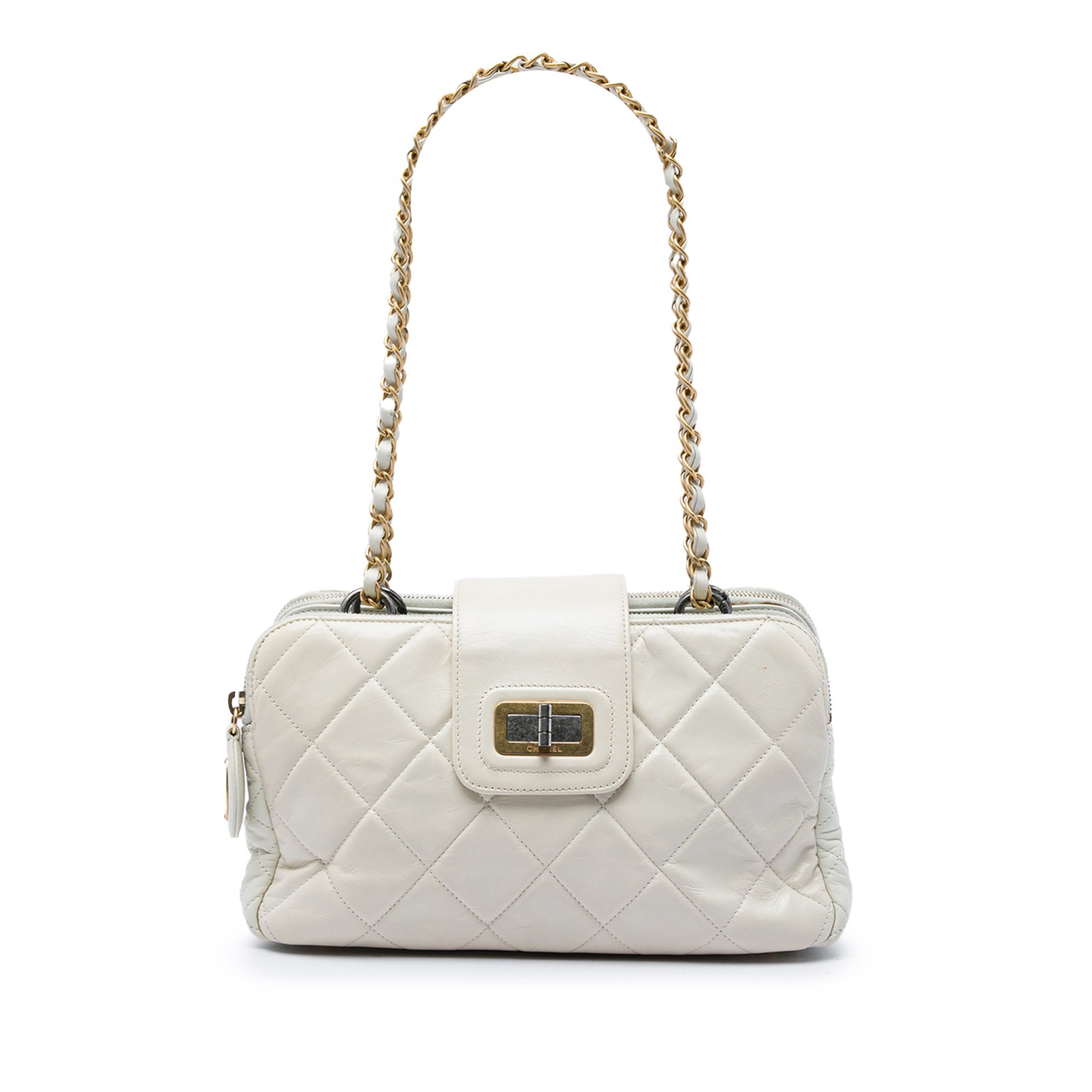 Mademoiselle leather handbag