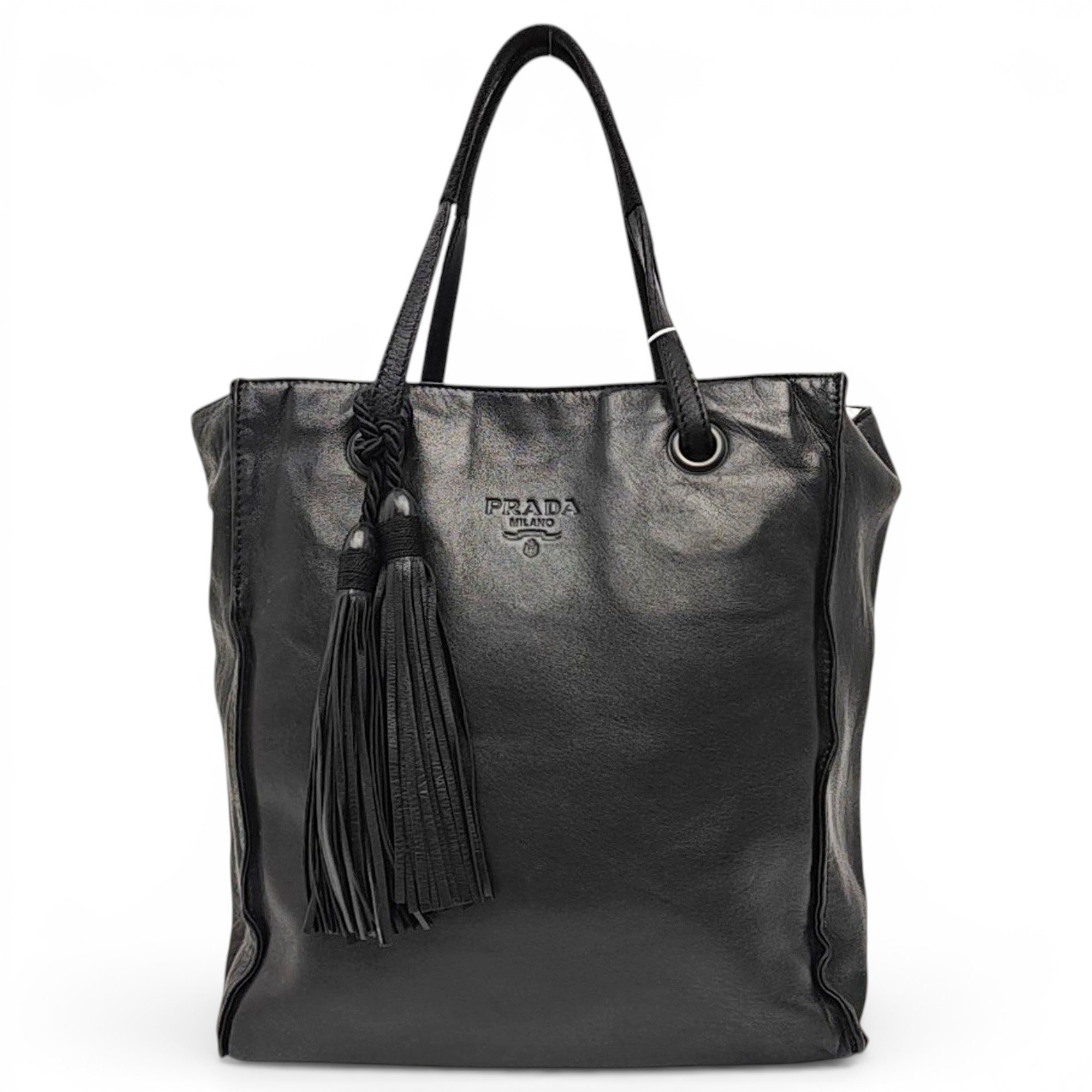 Leather handbag