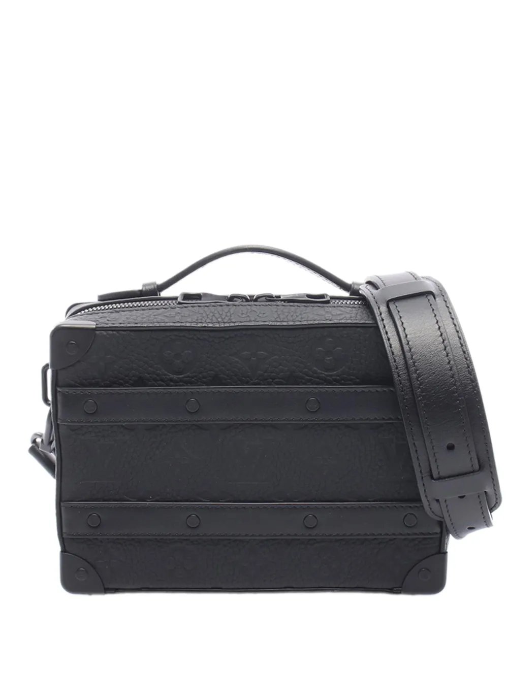 2020-2026 Monogram Taurillon Handle Soft Trunk satchel