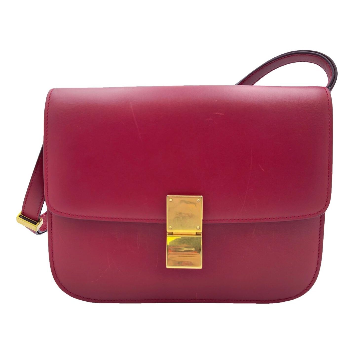 Classic leather crossbody bag