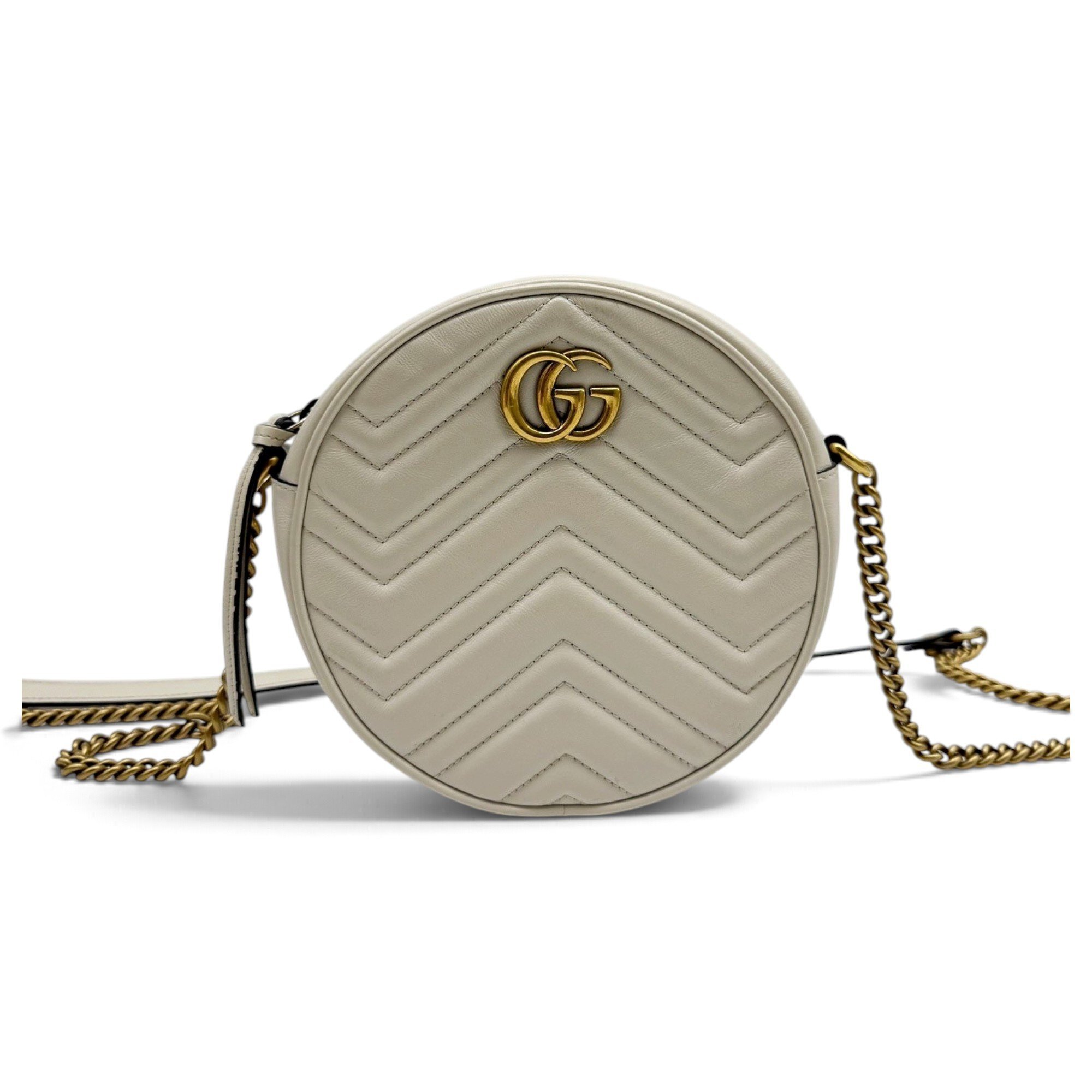 GG Marmont Circle leather crossbody bag