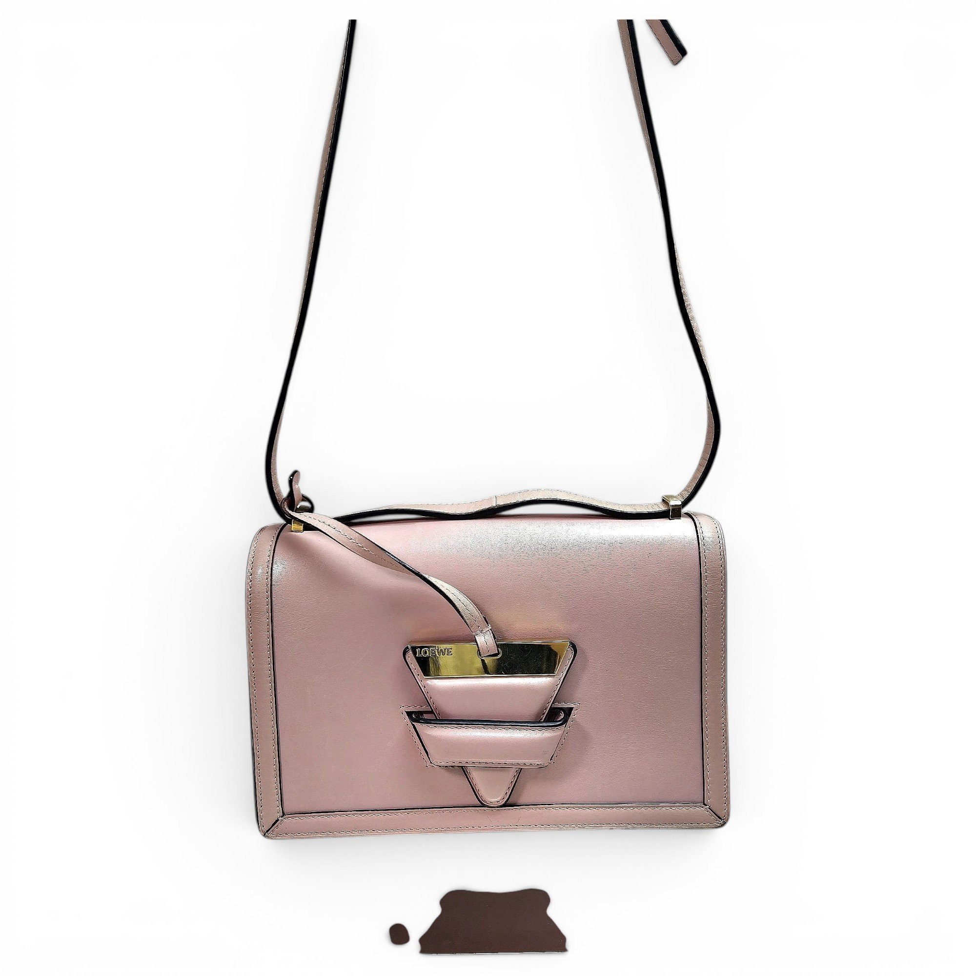 Barcelona leather handbag