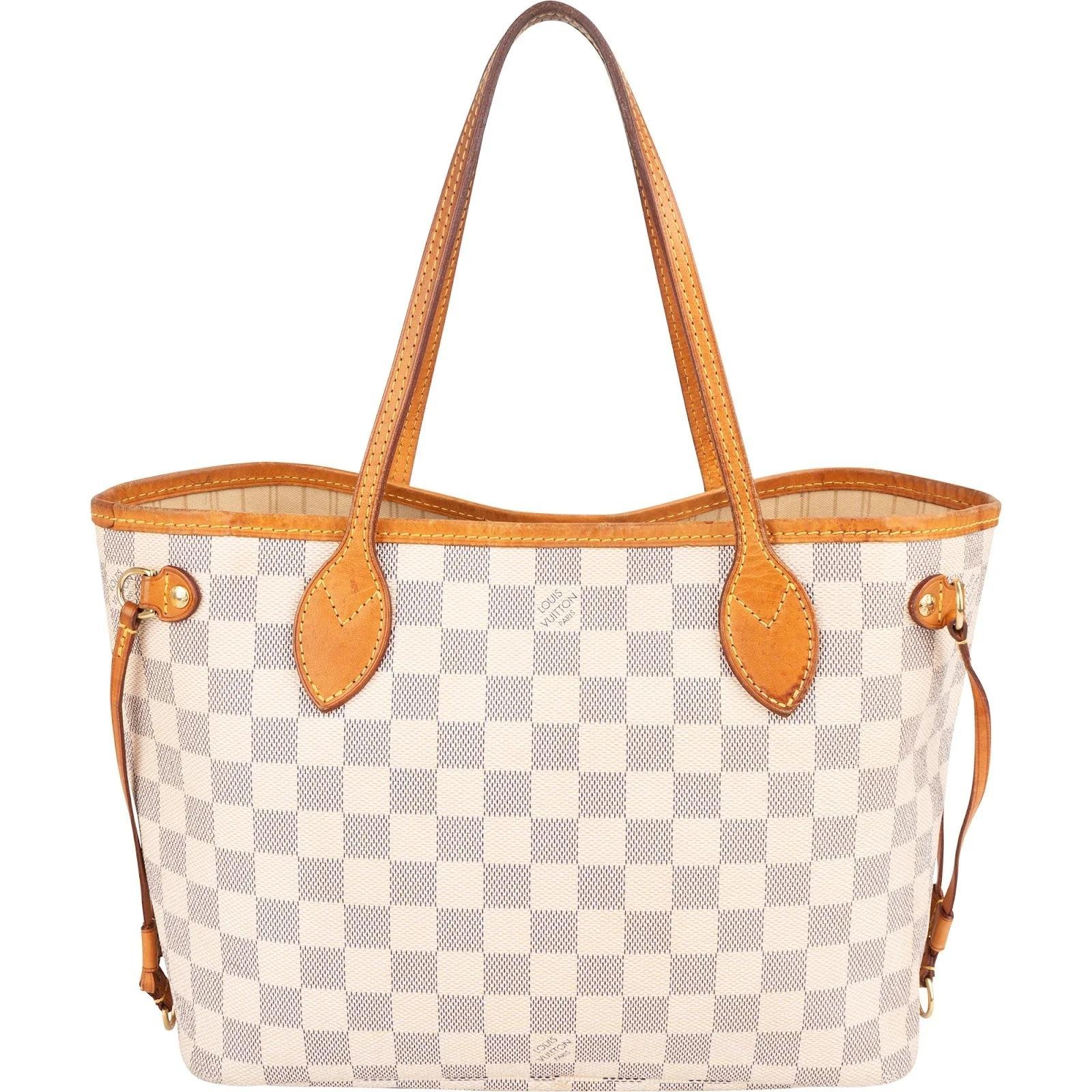 Neverfull leather handbag