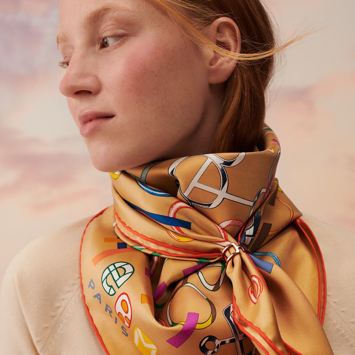 H En Rond Scarf 90 Ring