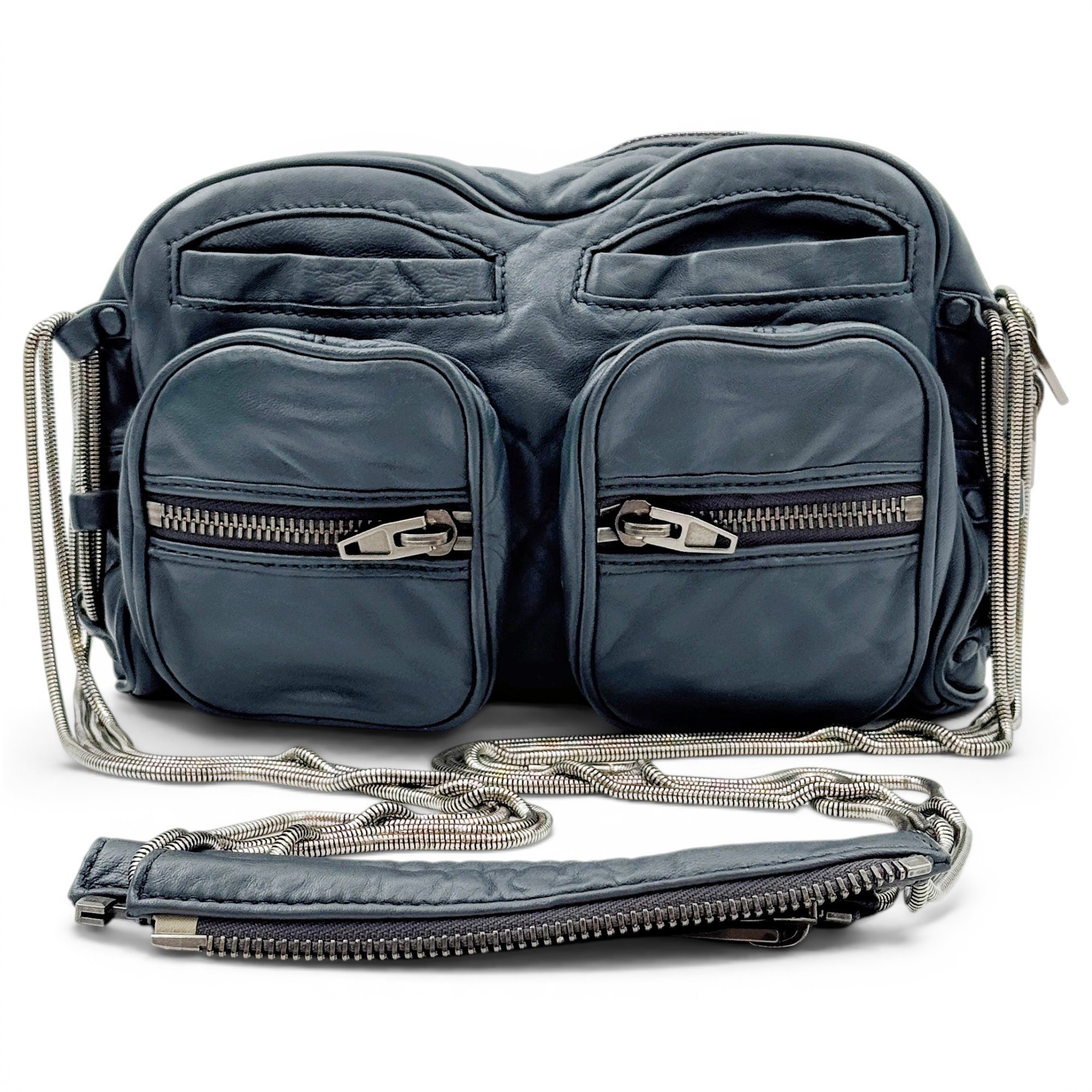 Brenda leather handbag
