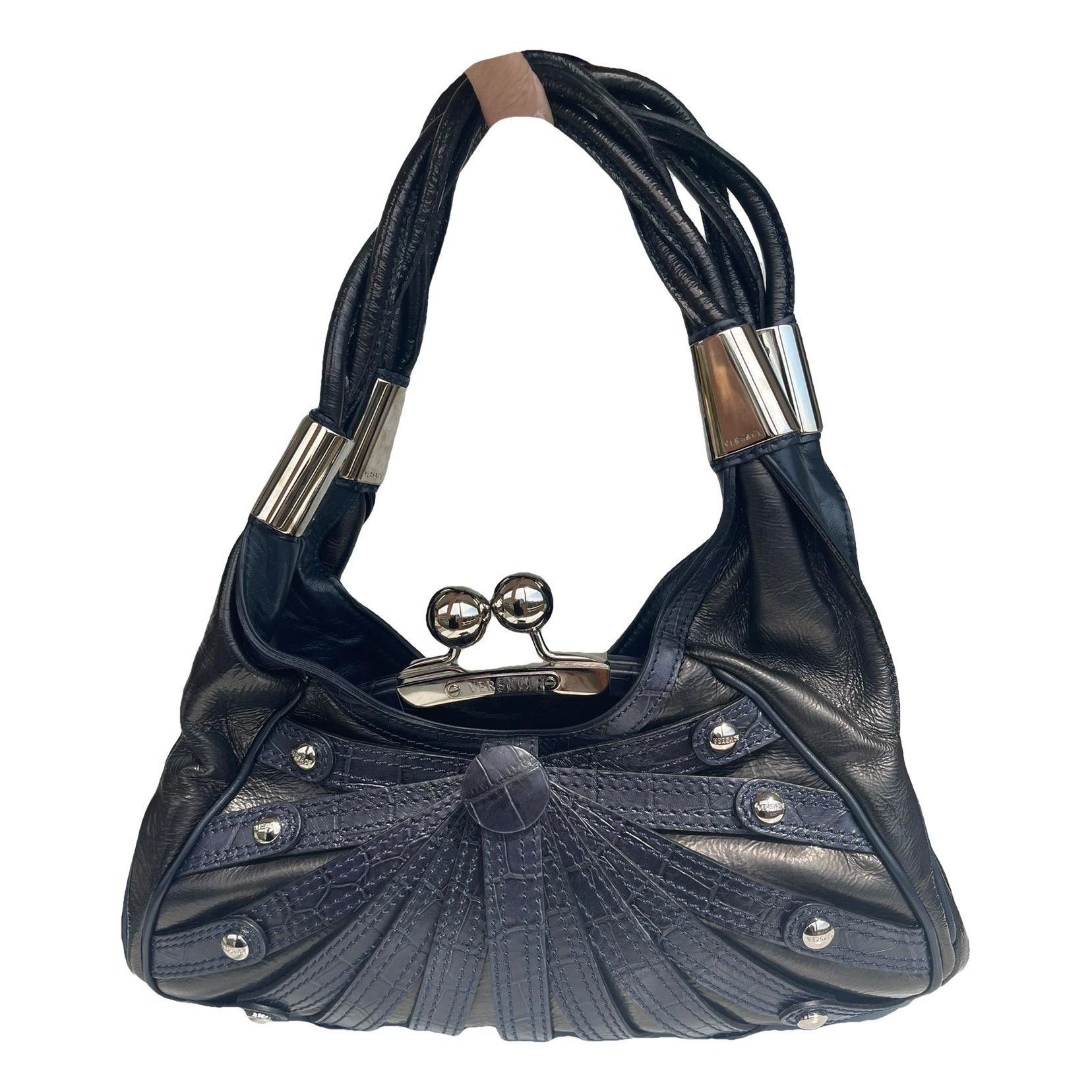 Leather handbag
