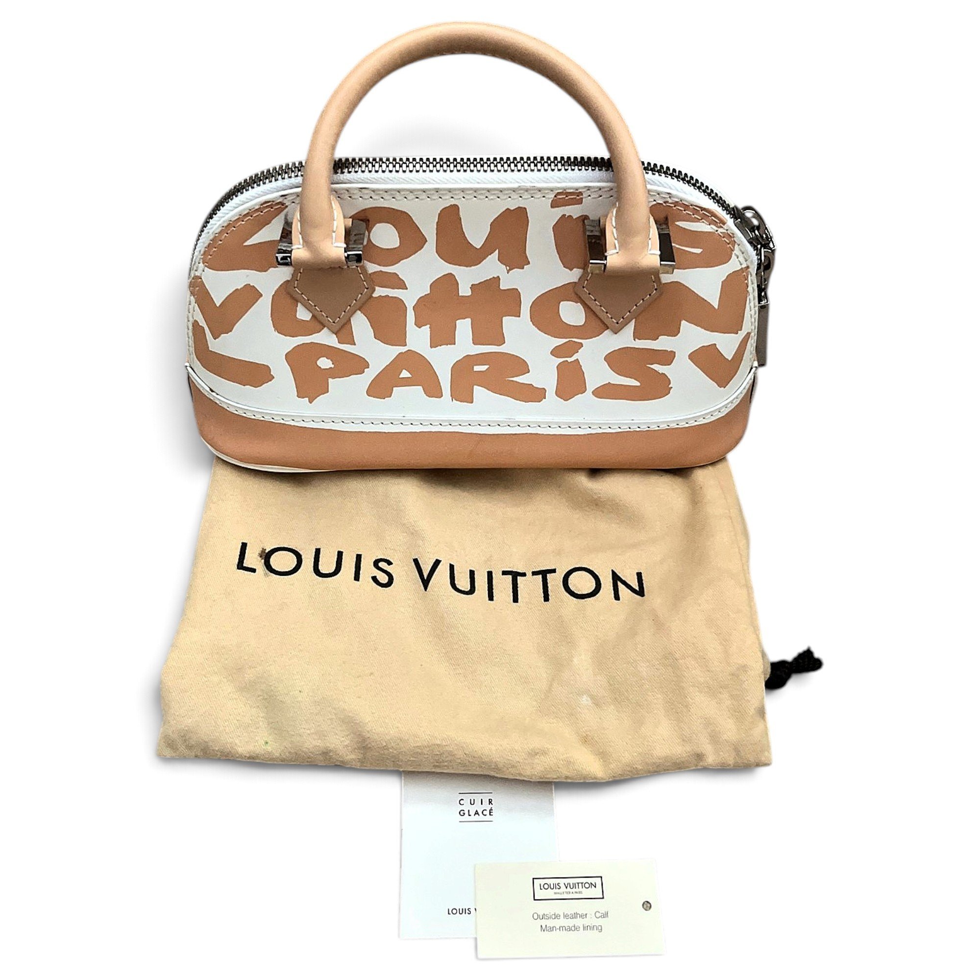 Alma Graffiti leather handbag