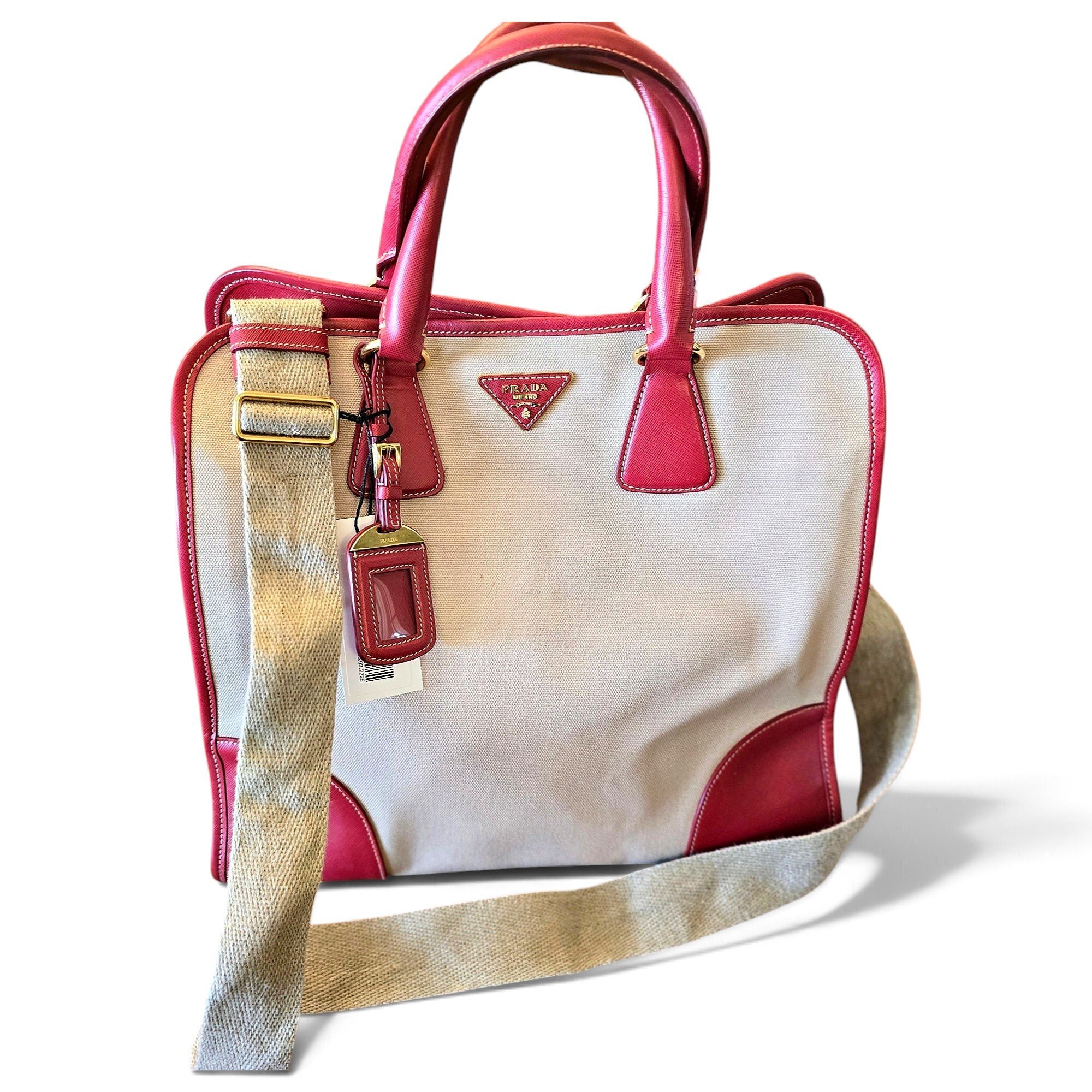 Leather tote