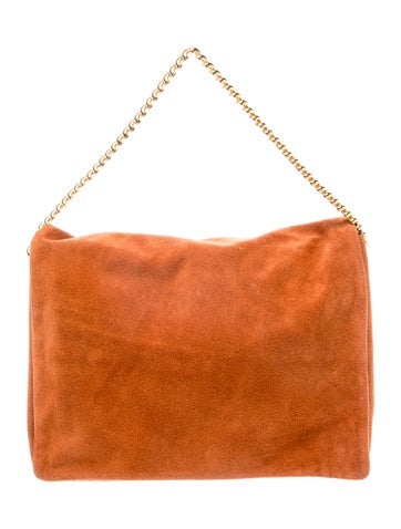 Neous Suede Top Handle Bag