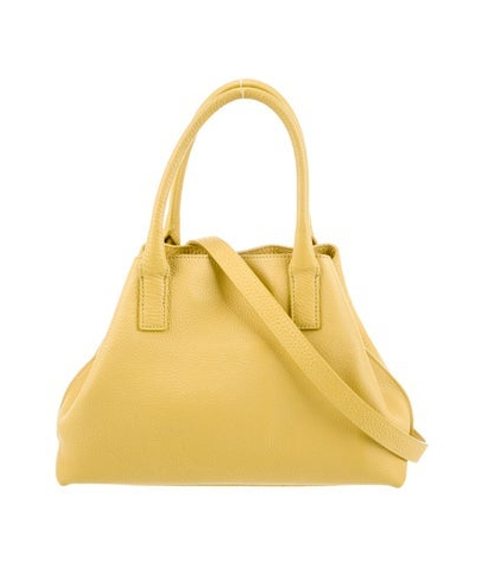Akris Leather Top Handle Bag