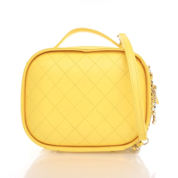 Chanel Crumpled Calfskin Vanity Case