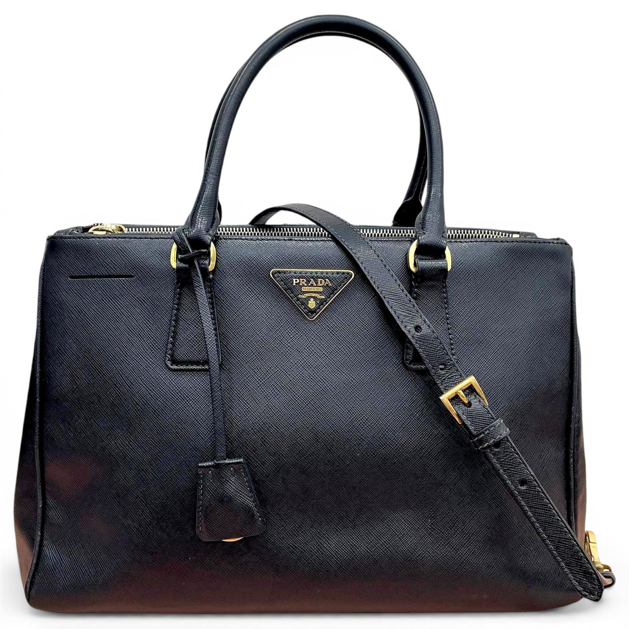 Galleria leather handbag