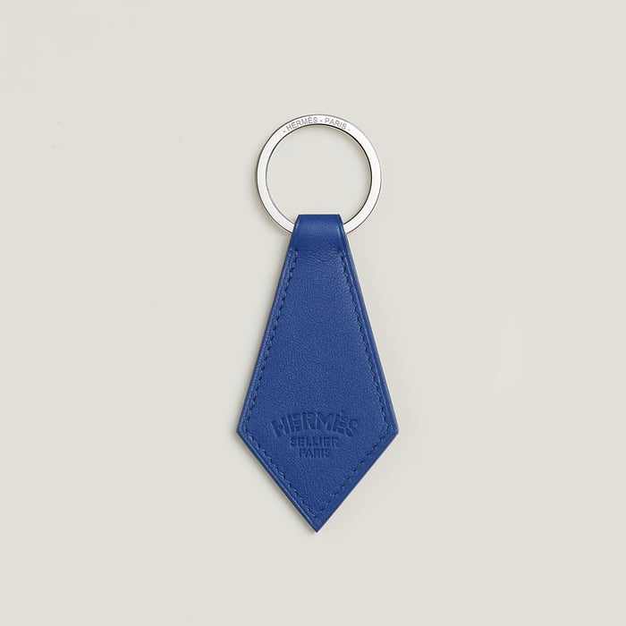 Bleu Royal Tab Key Ring