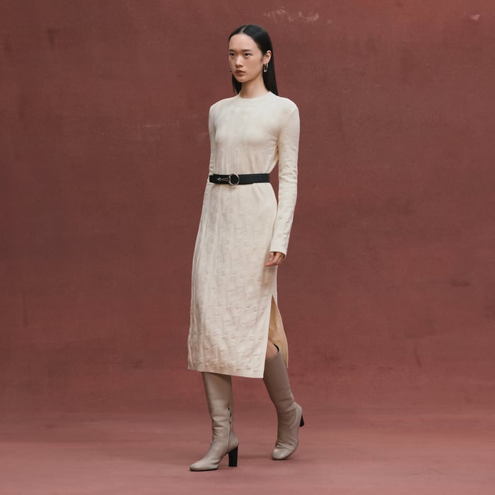 Blanc Naturel Long Dress