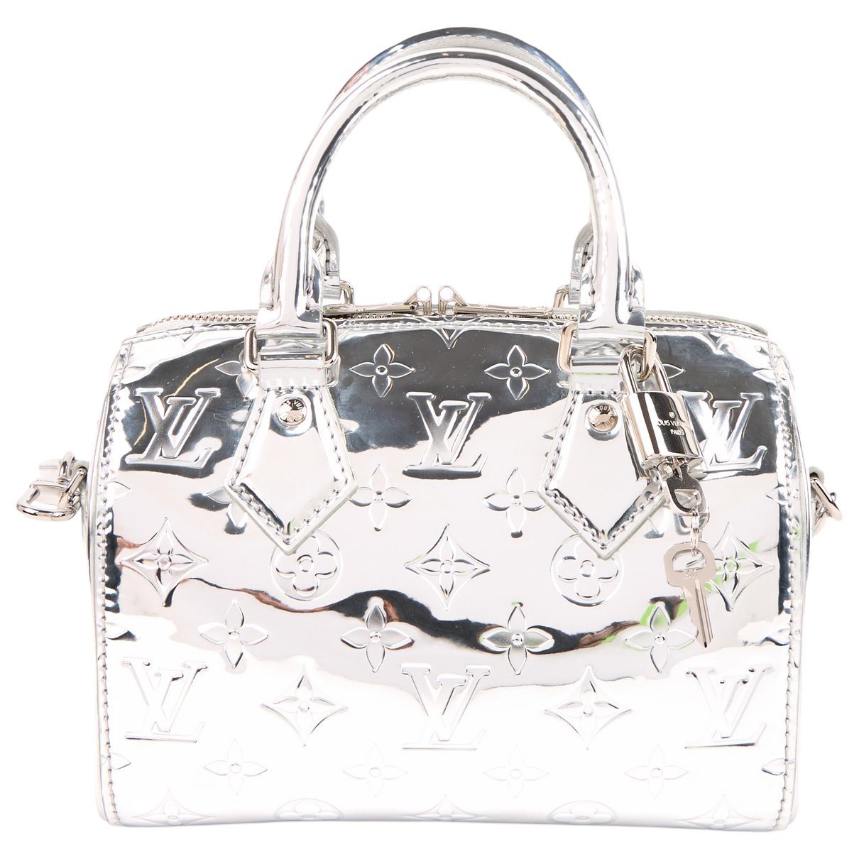 Speedy Bandoulière patent leather handbag