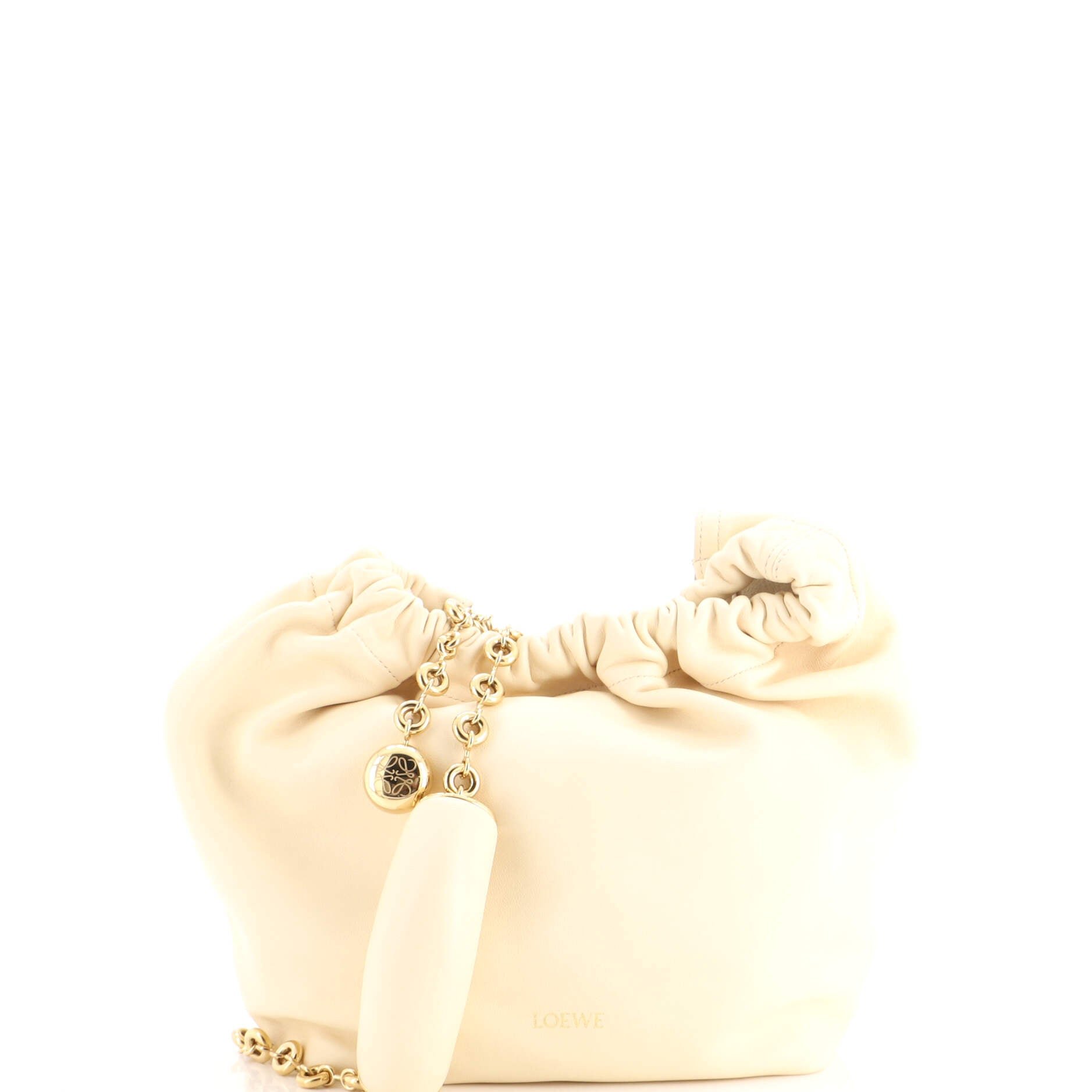 Squeeze Hobo Bag Leather Small
