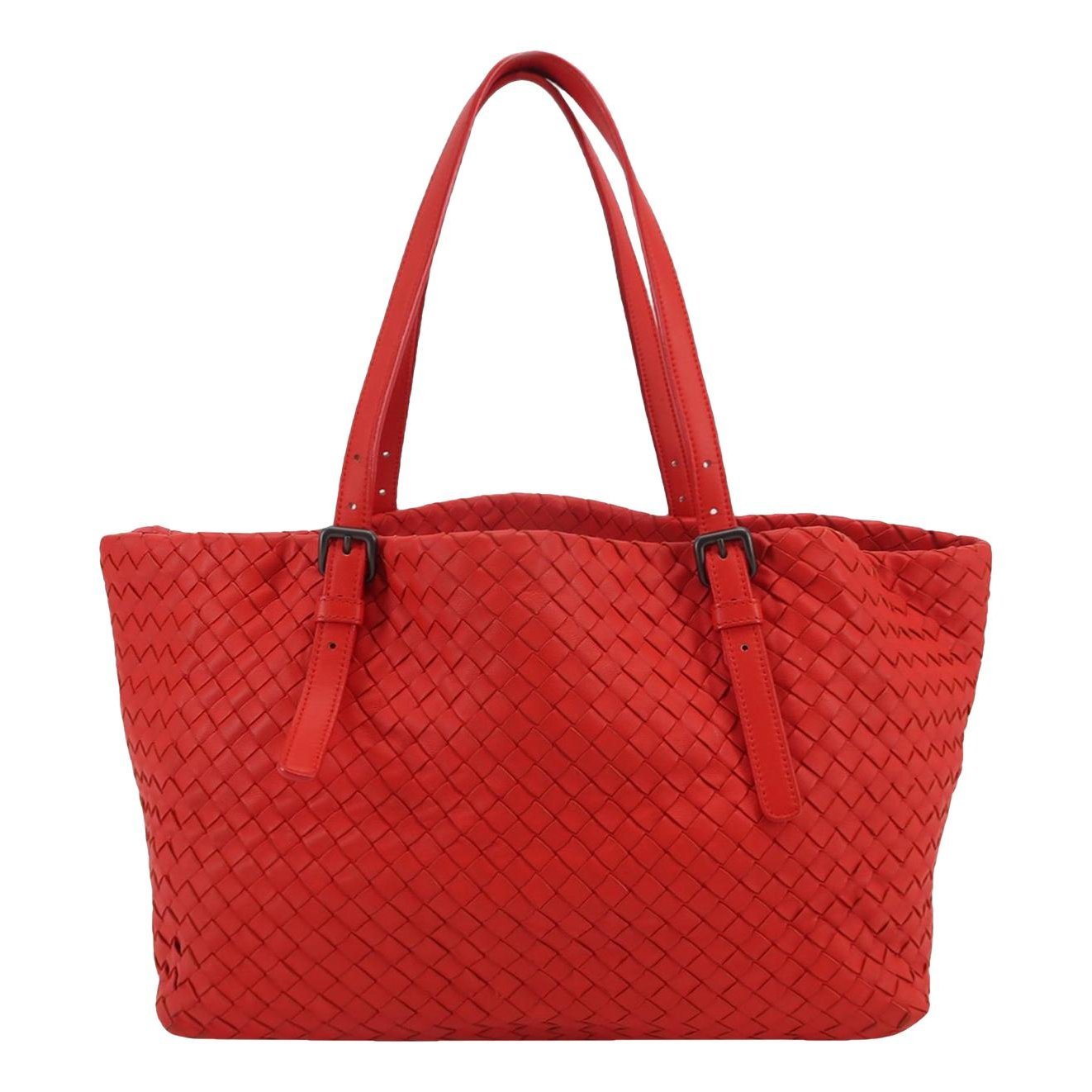 Fourre-Tout leather handbag