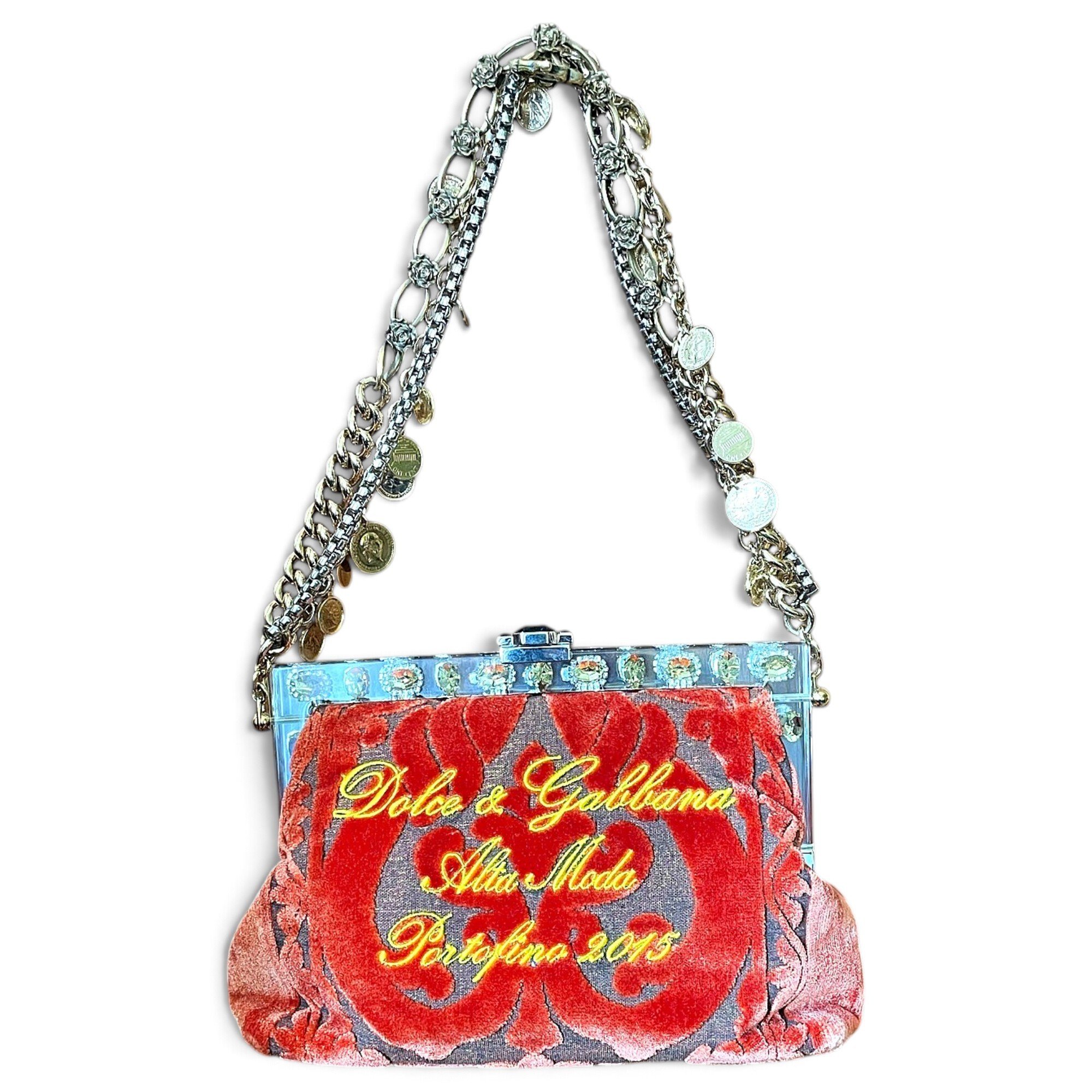 Dolce & Gabbana Velvet crossbody bag