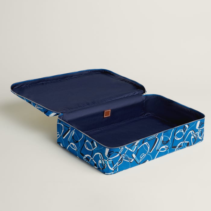 Bleu De France Hermès Travelsilk MM Travel Cube