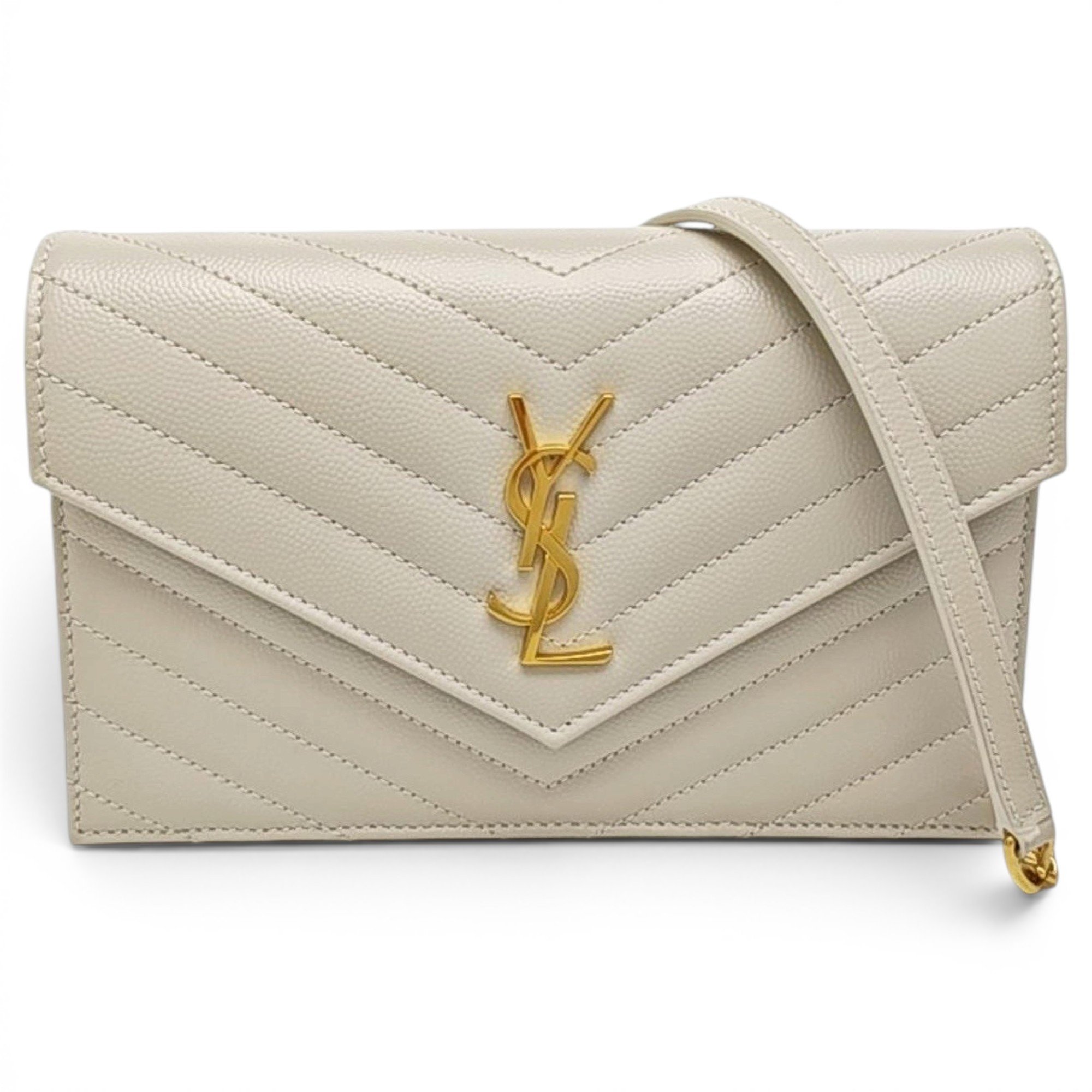 Baby monogramme leather handbag