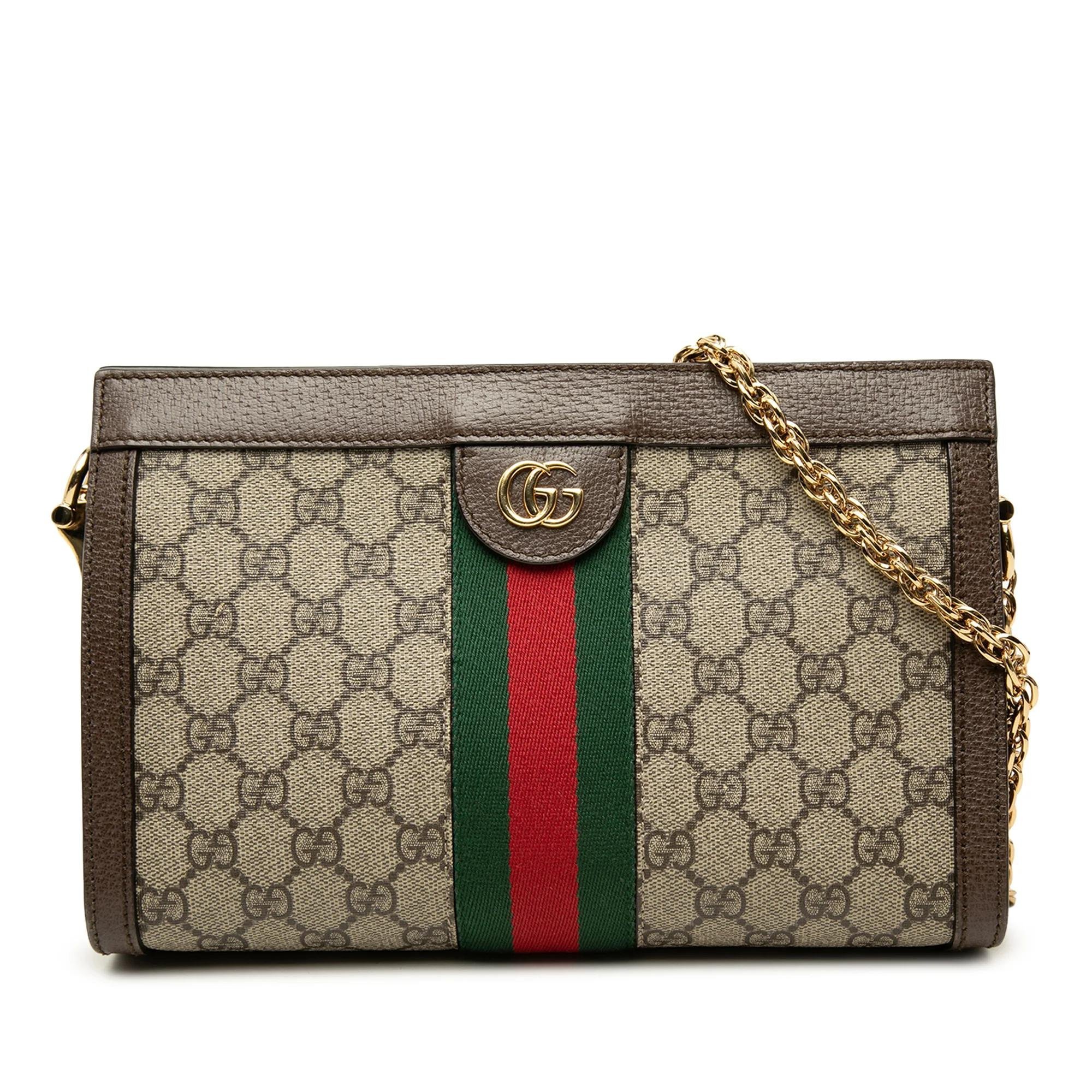 Ophidia leather crossbody bag