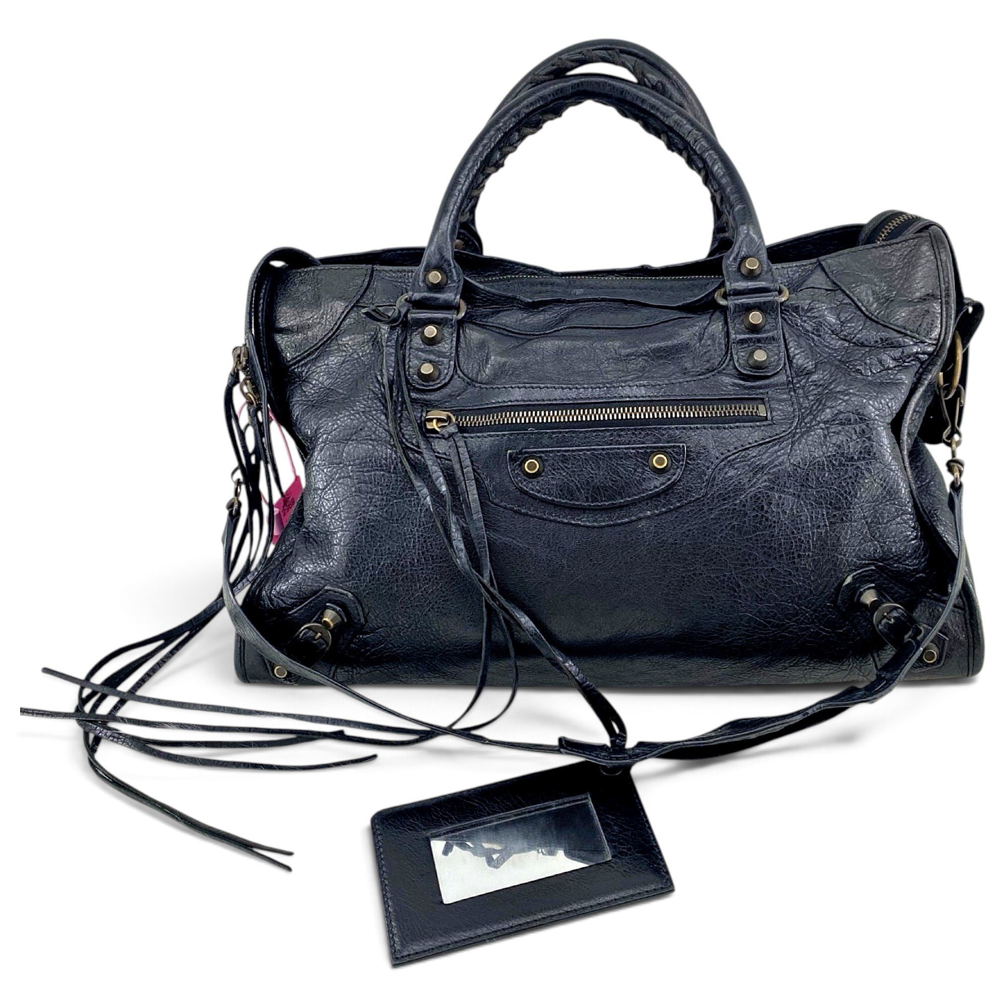 Balenciaga City leather handbag