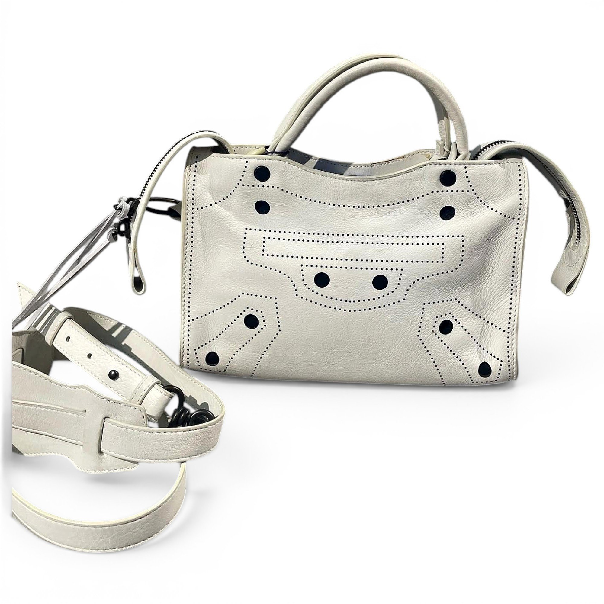 Leather mini bag