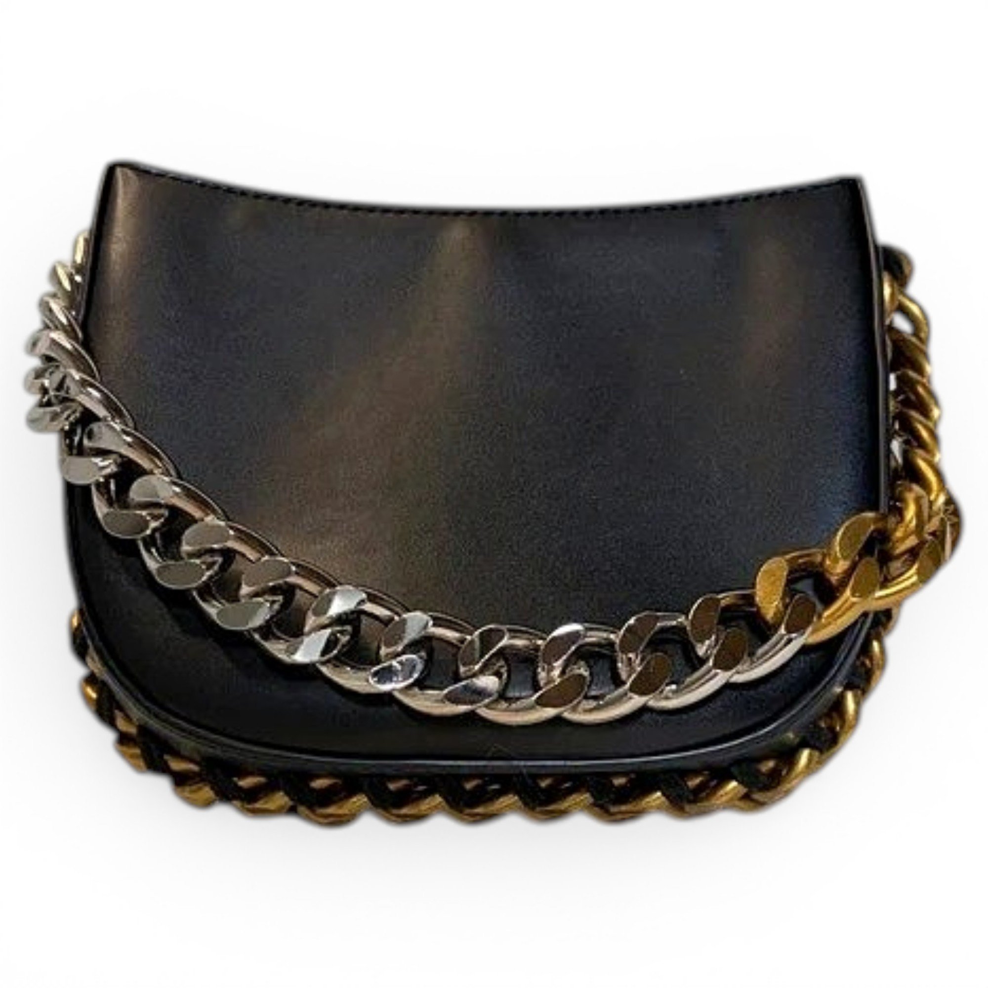 Stella McCartney Frayme leather handbag