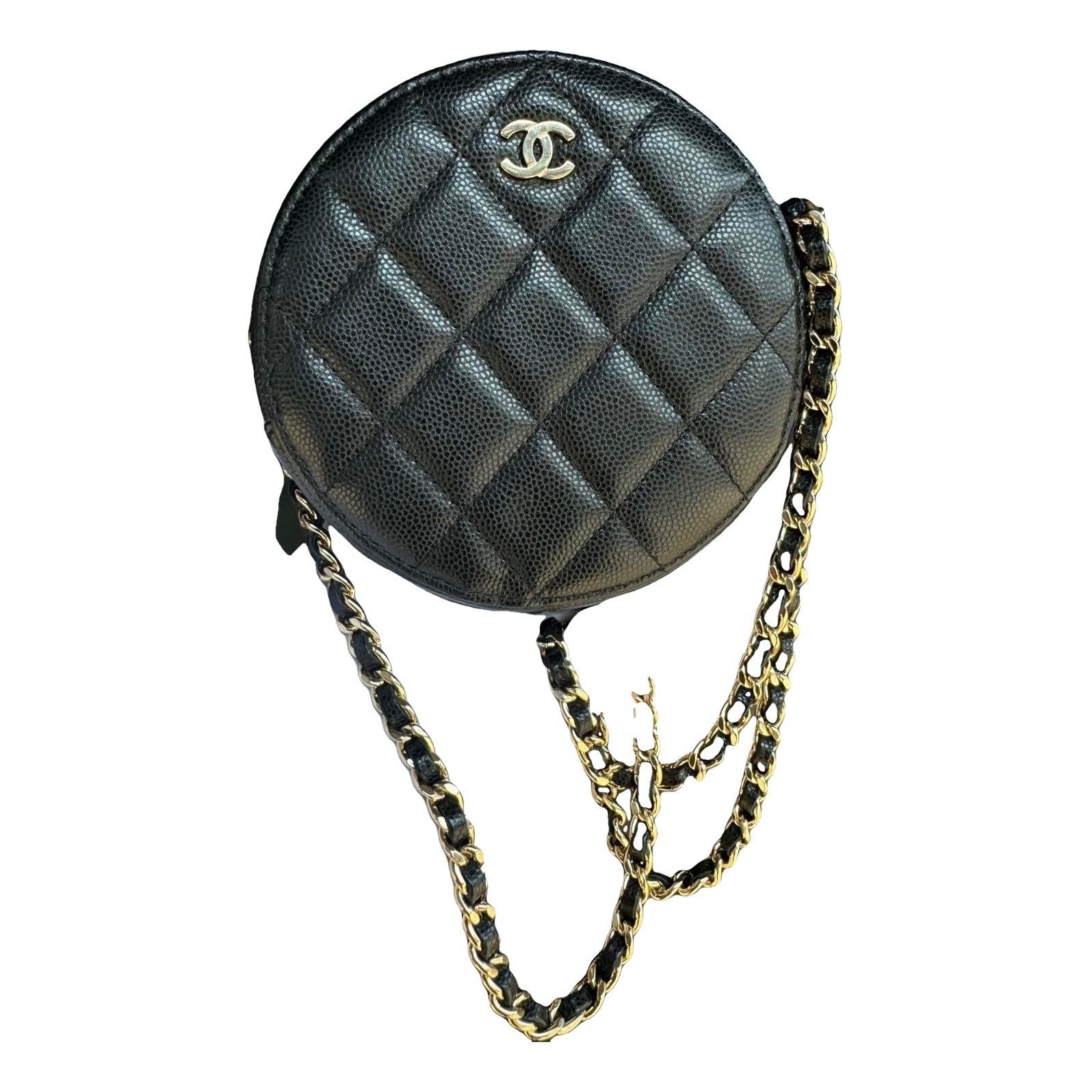Vanity leather handbag