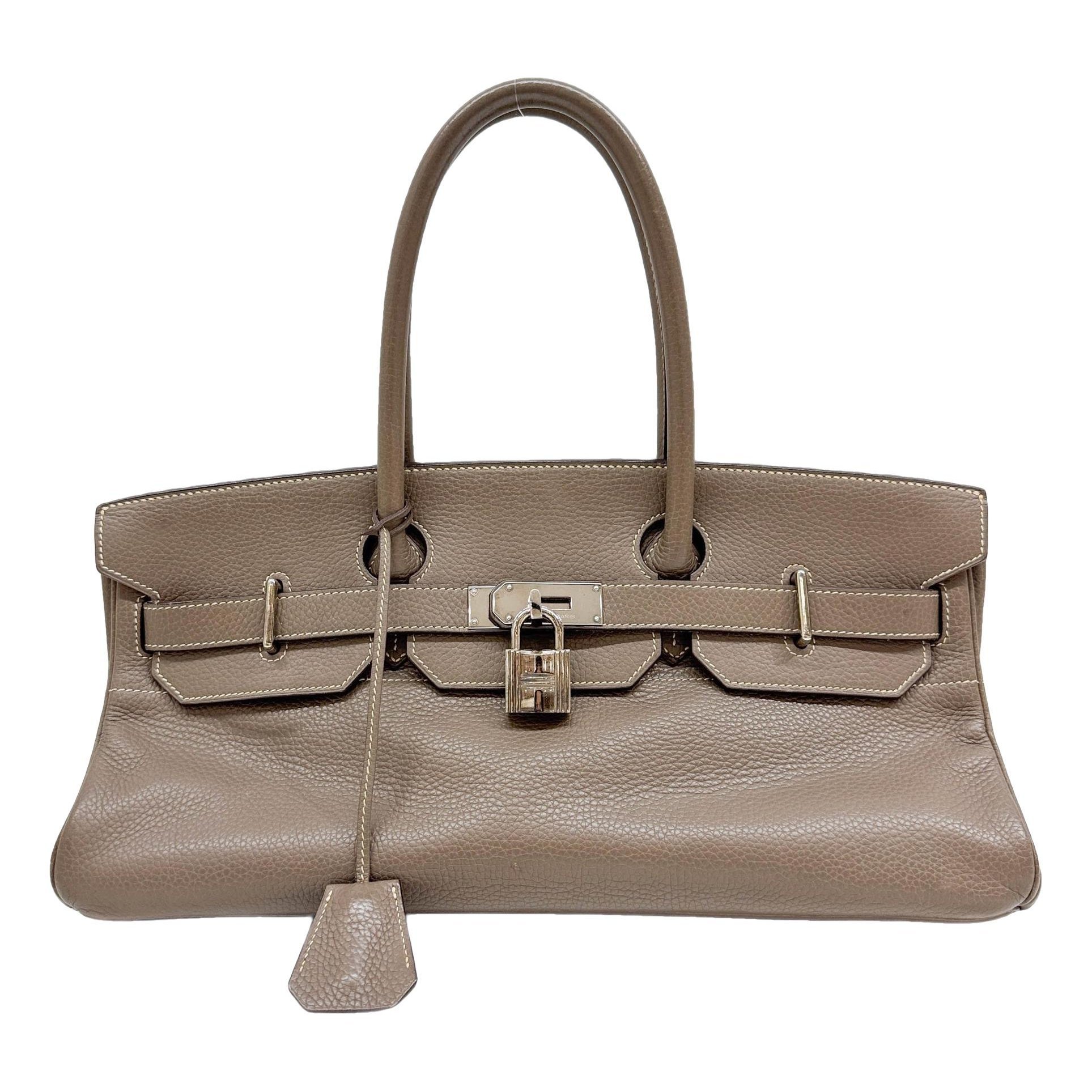 Birkin 40 leather handbag