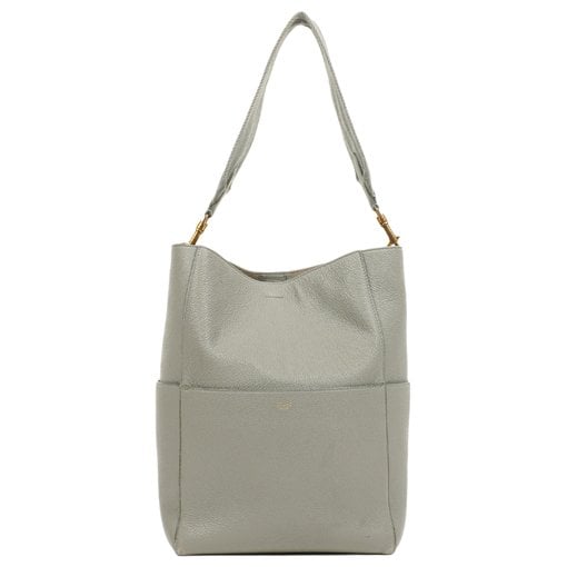 Seau Sangle leather handbag