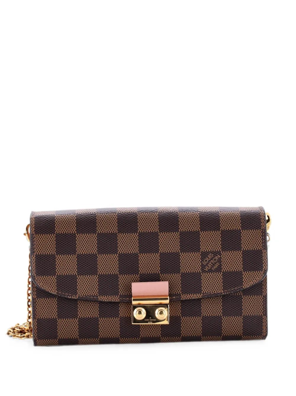 Croisette Chain Wallet Damier crossbody bag
