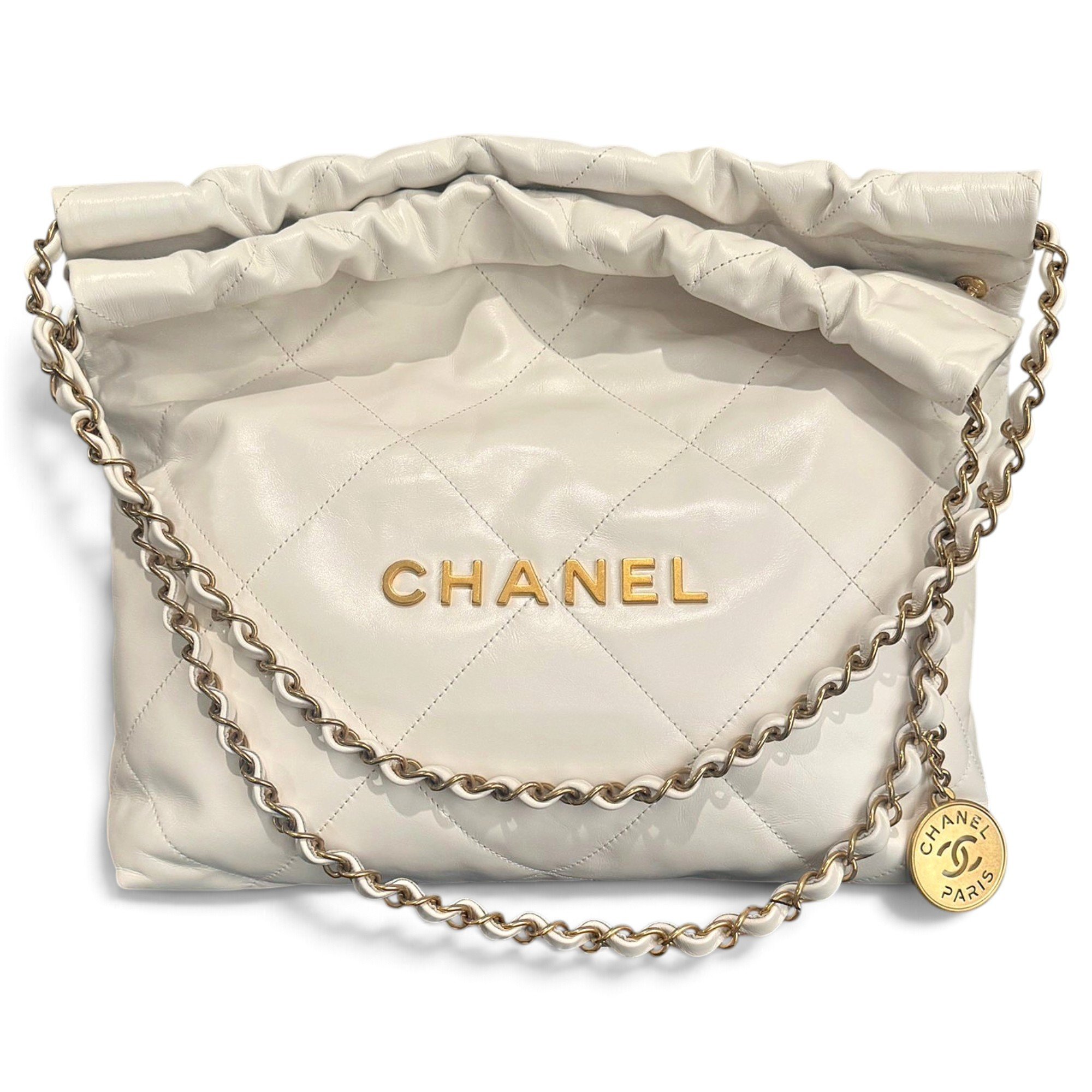 Chanel 22 leather handbag