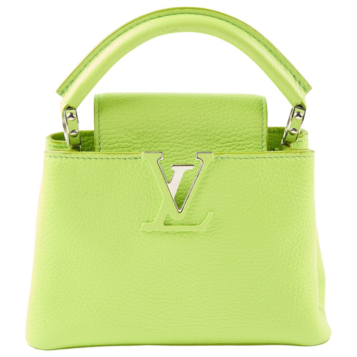 Capucines leather handbag