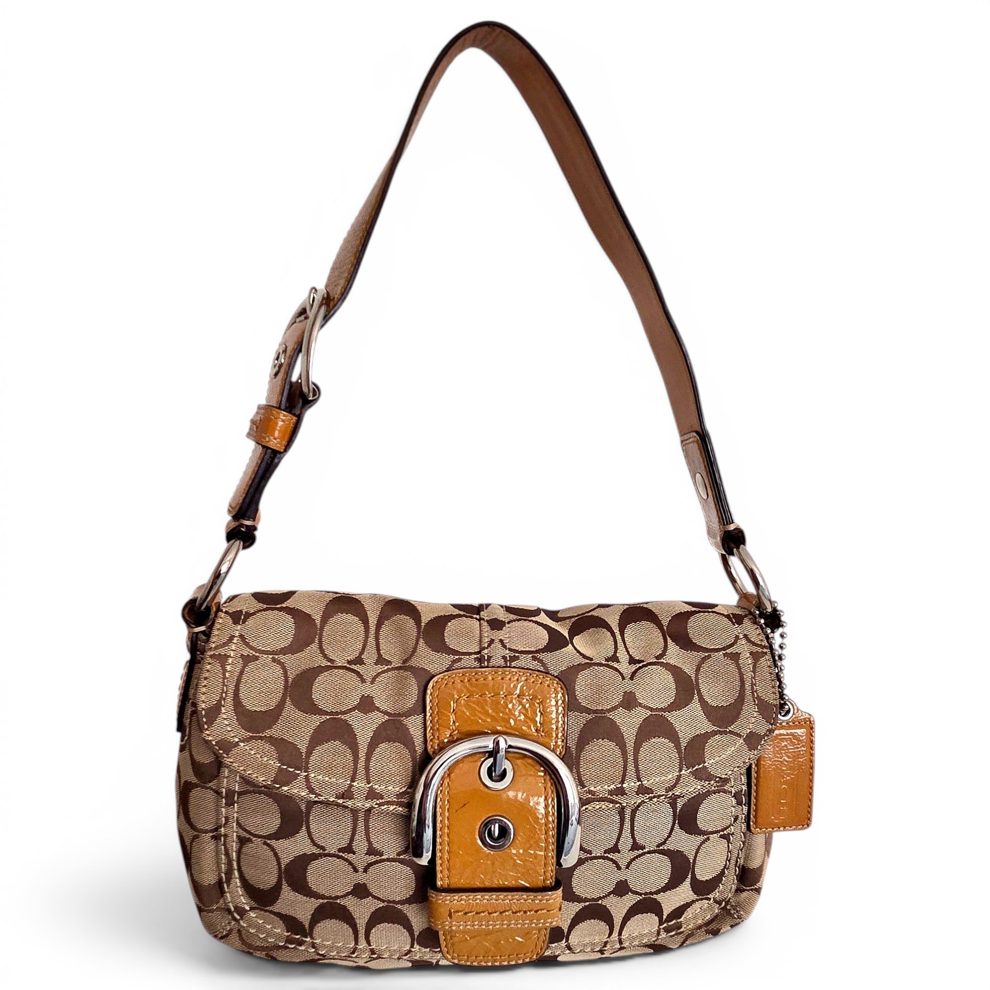 Signature Sufflette cloth handbag