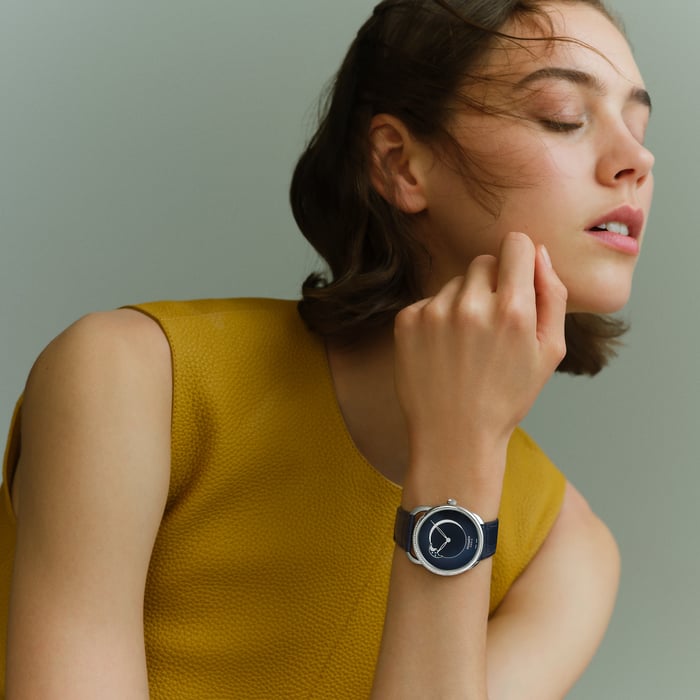 Sans Coloris Arceau Petite Lune Watch, Large Model, 38 MM