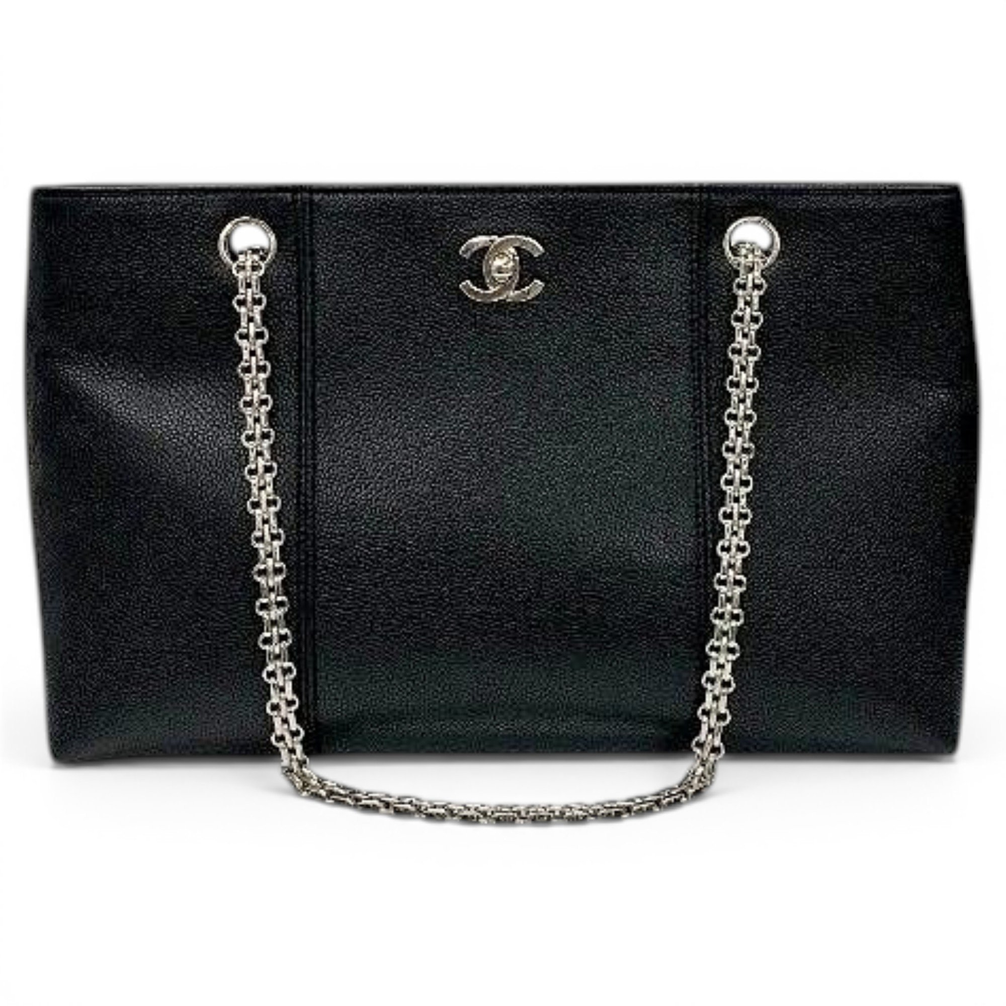 Leather tote
