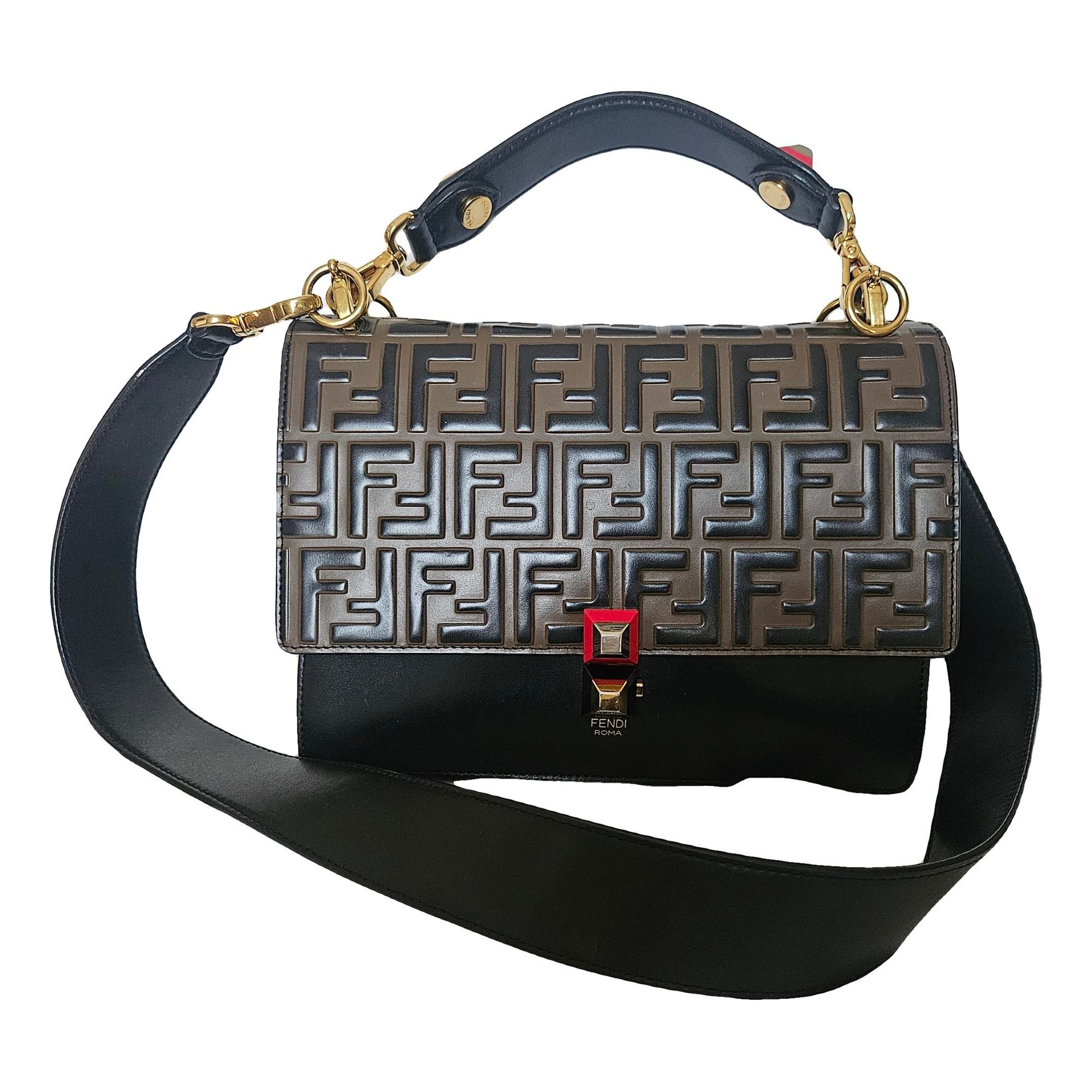 Kan I leather handbag