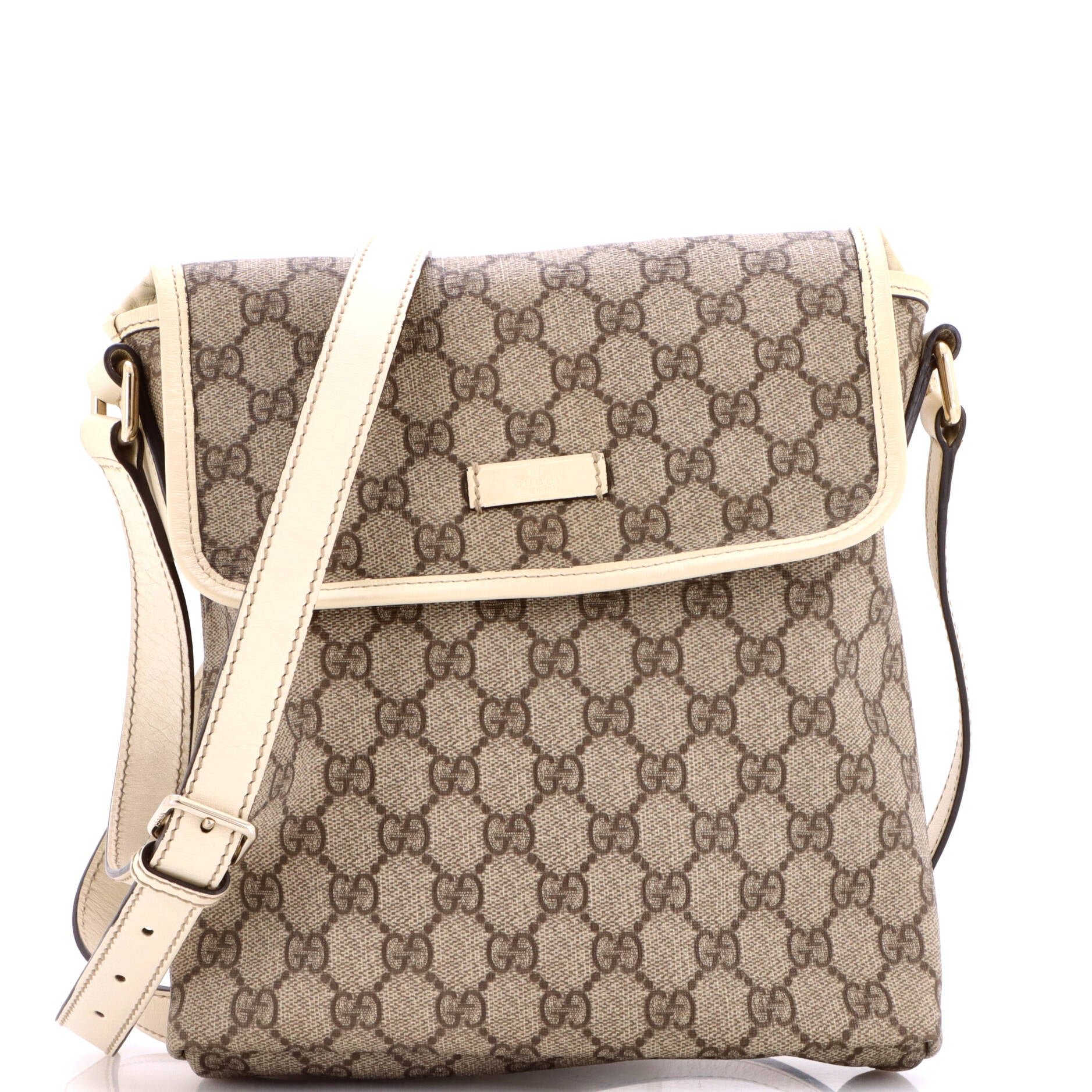 Flap Messenger GG Coated Canvas Small