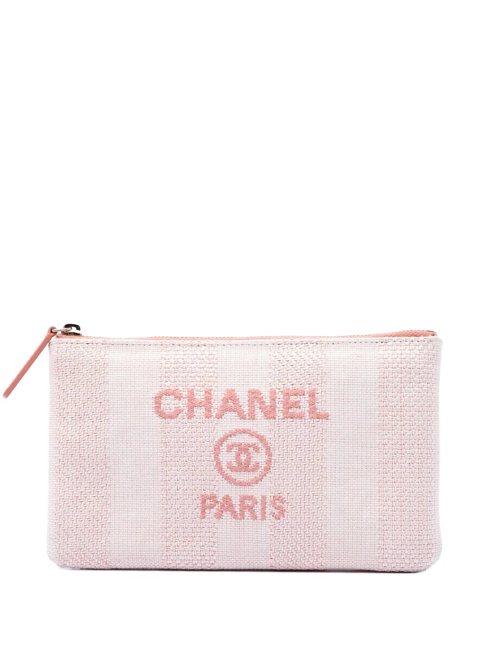 2019 Small Raffia Deauville O Case clutch bag