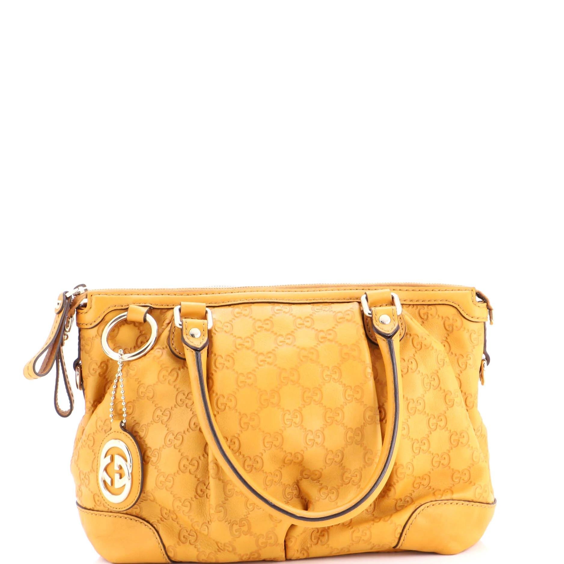 Leather satchel