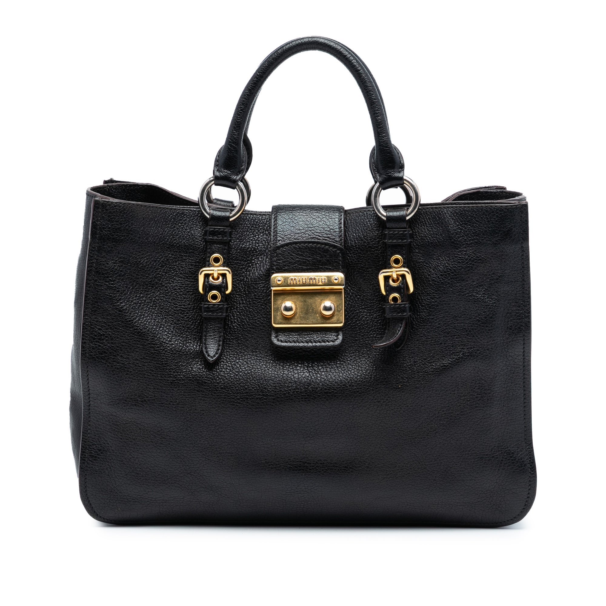 Leather satchel