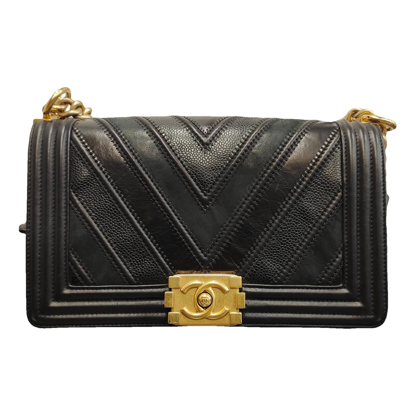 Boy leather crossbody bag