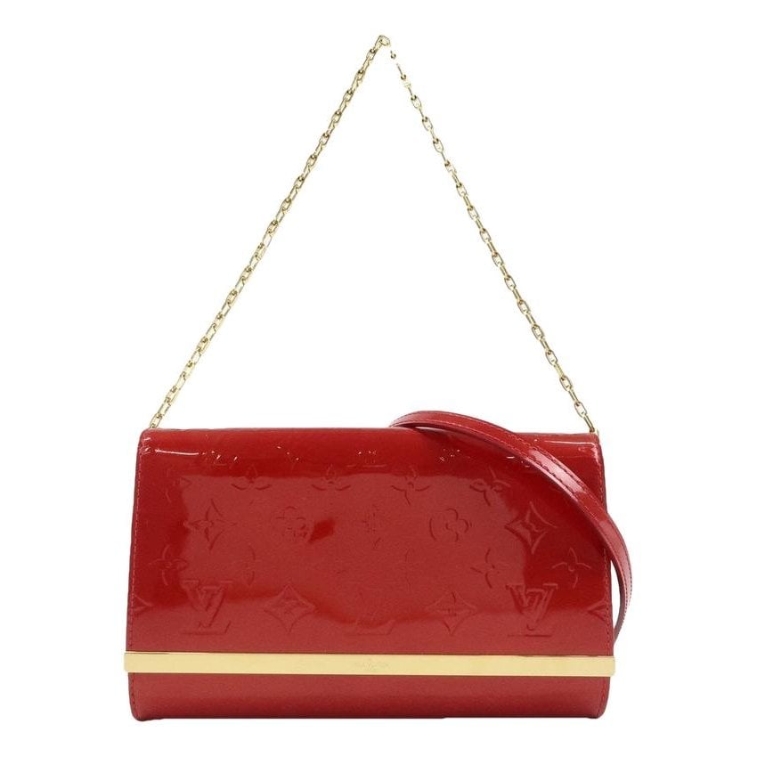 Patent leather handbag