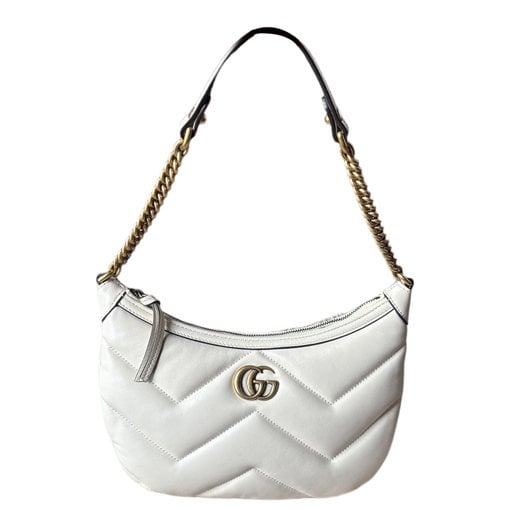 Hobo leather handbag