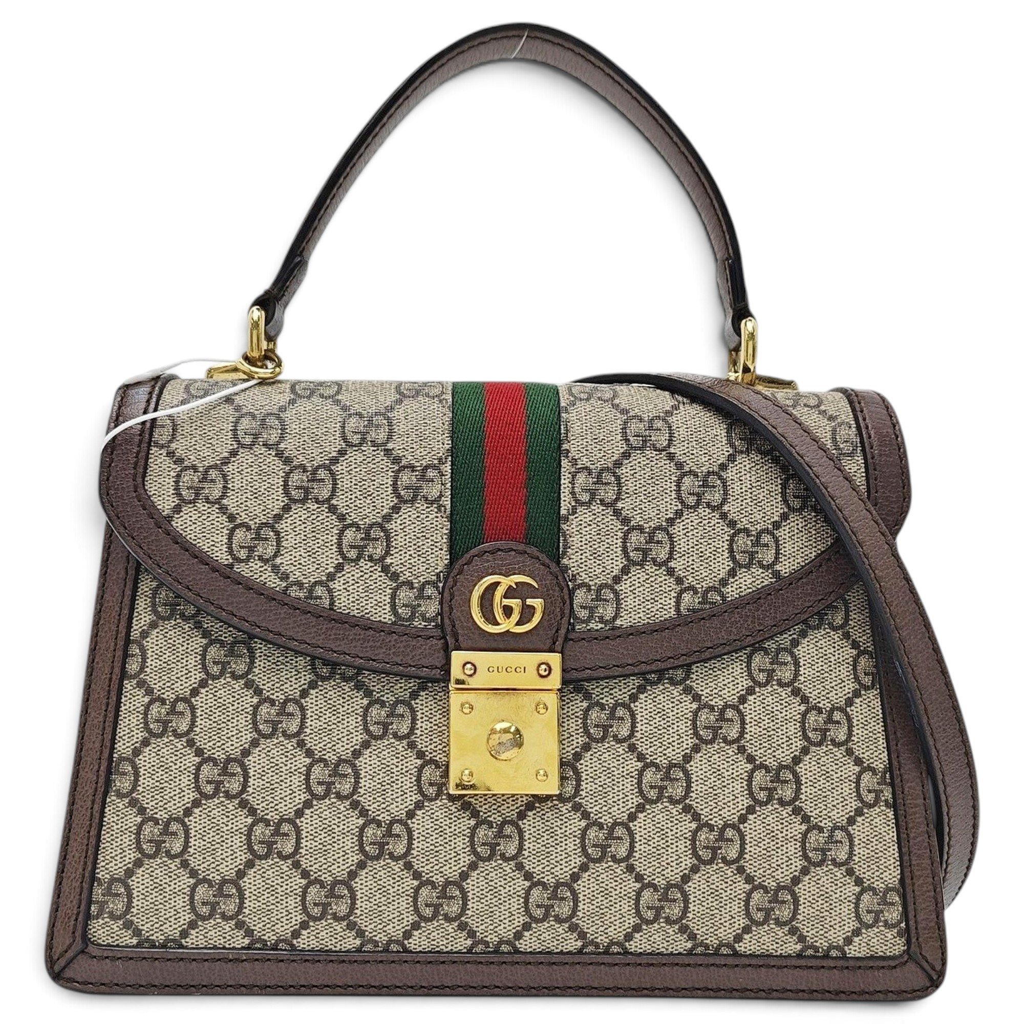 Ophidia leather handbag