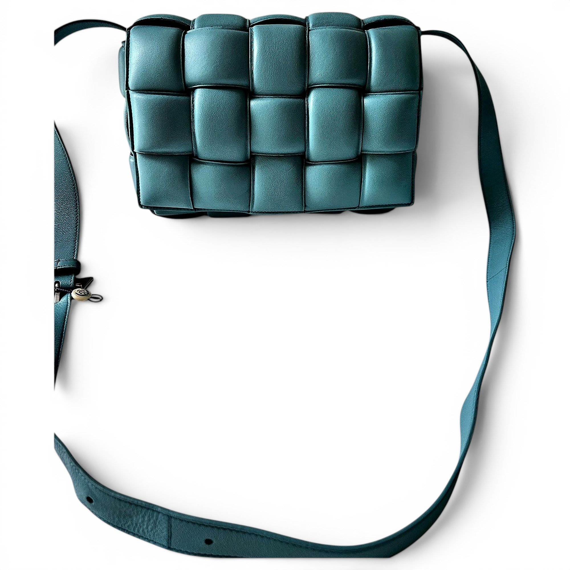 Cassette Padded leather handbag