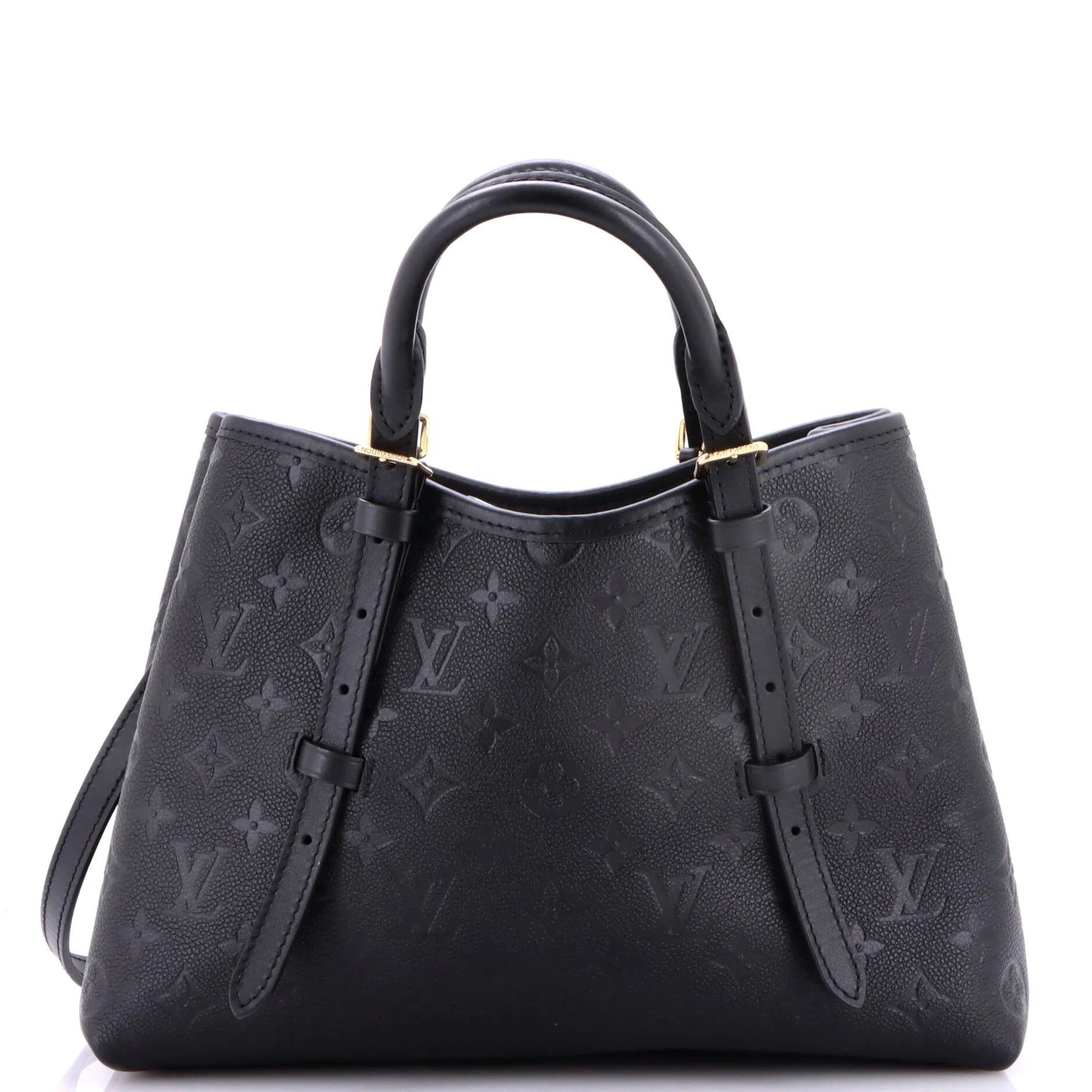 Leather tote